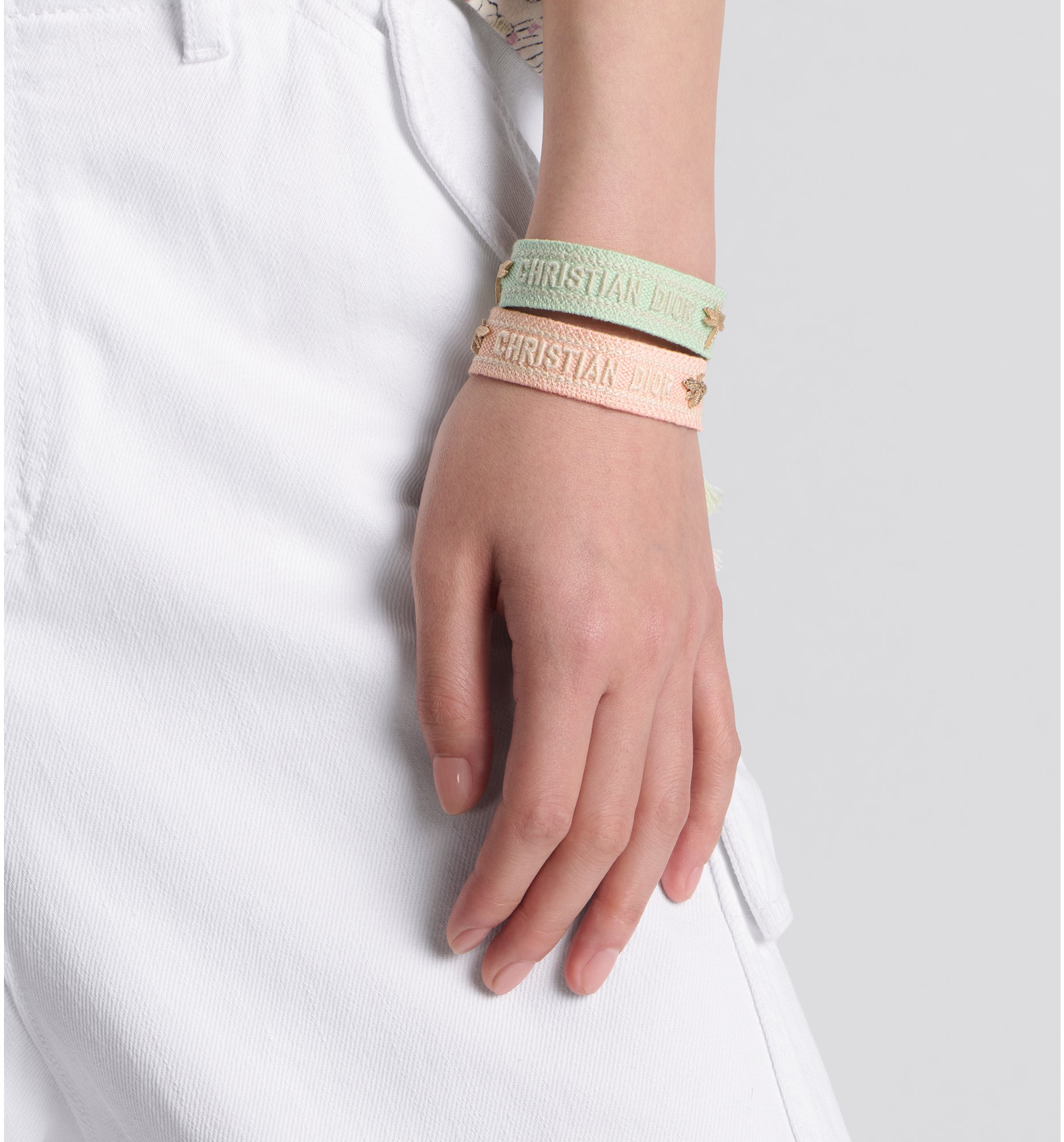 Dior knit bracelet 2025