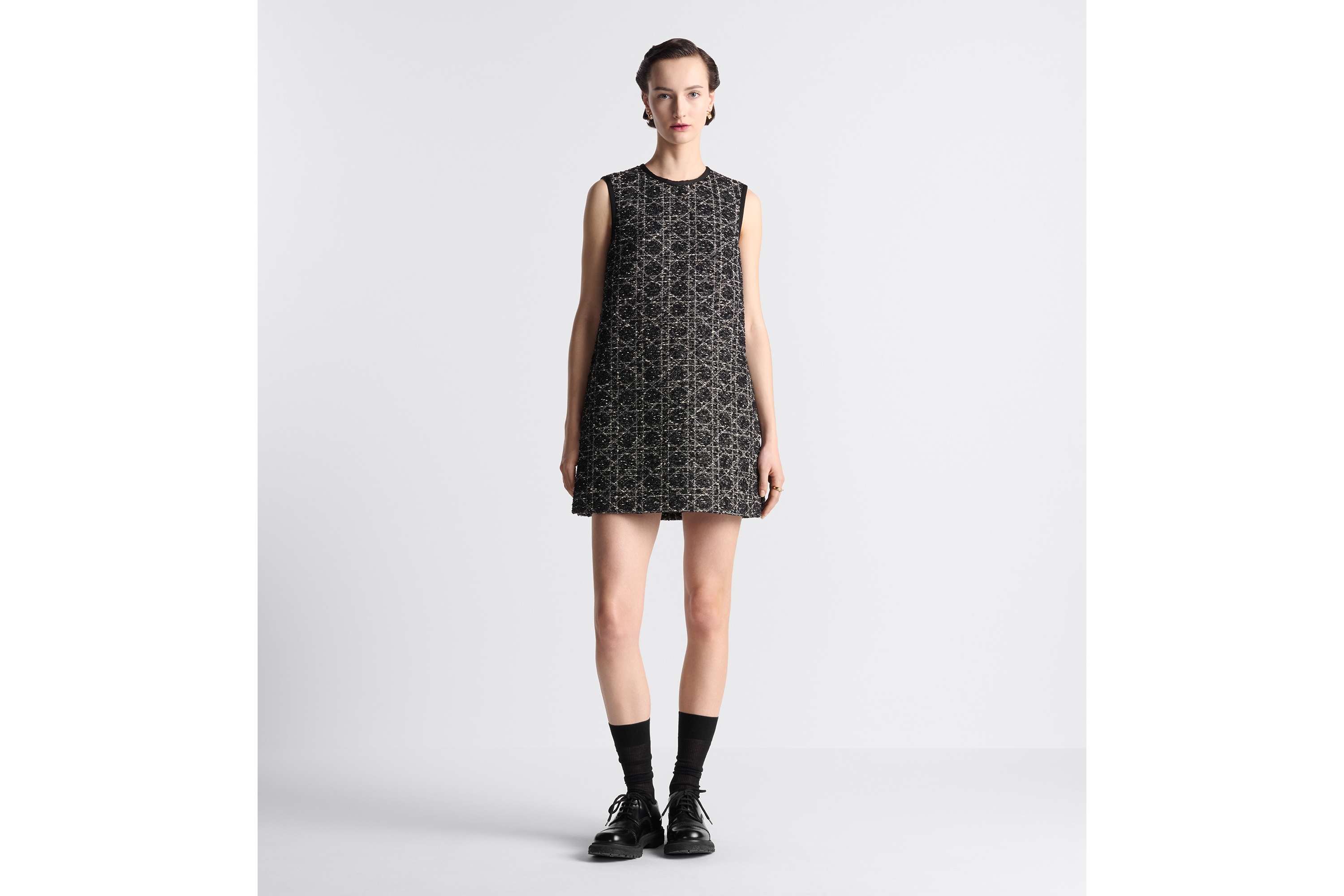 Macrocannage Sleeveless Tunic