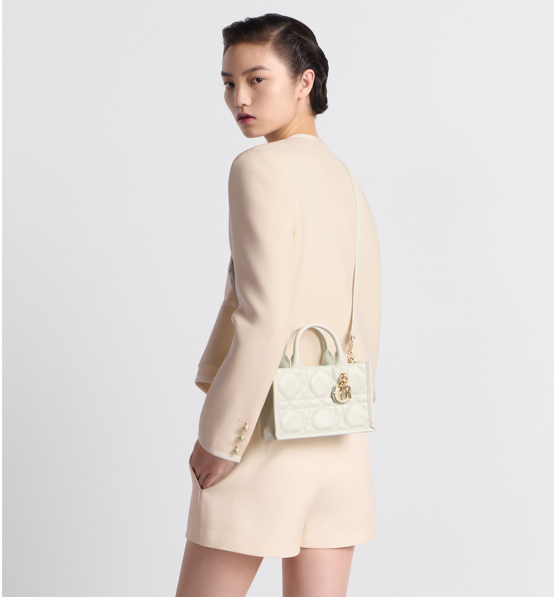 aria_look Mini Dior Book Tote Top shot view