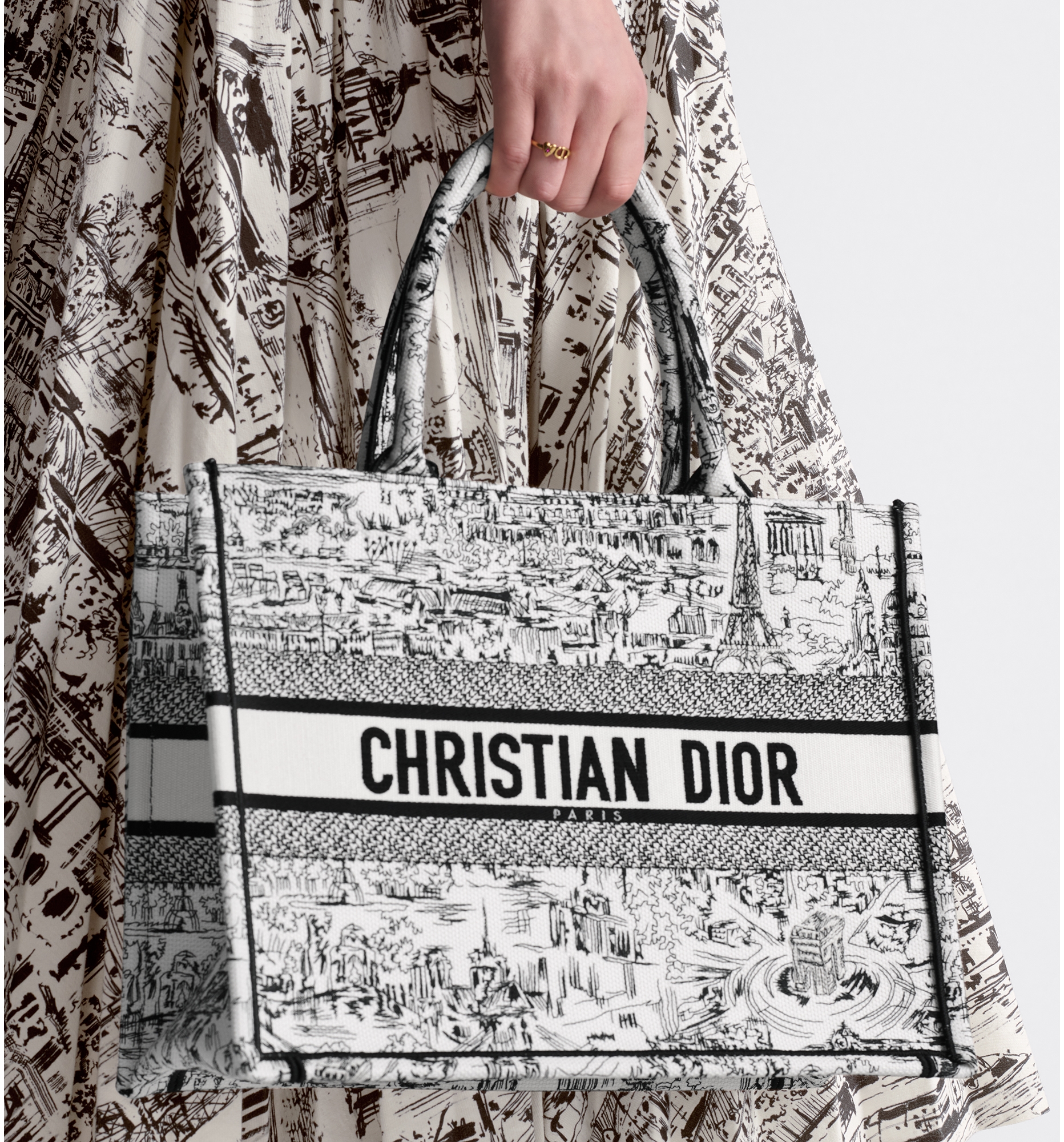 Dior book tote tiger outlet