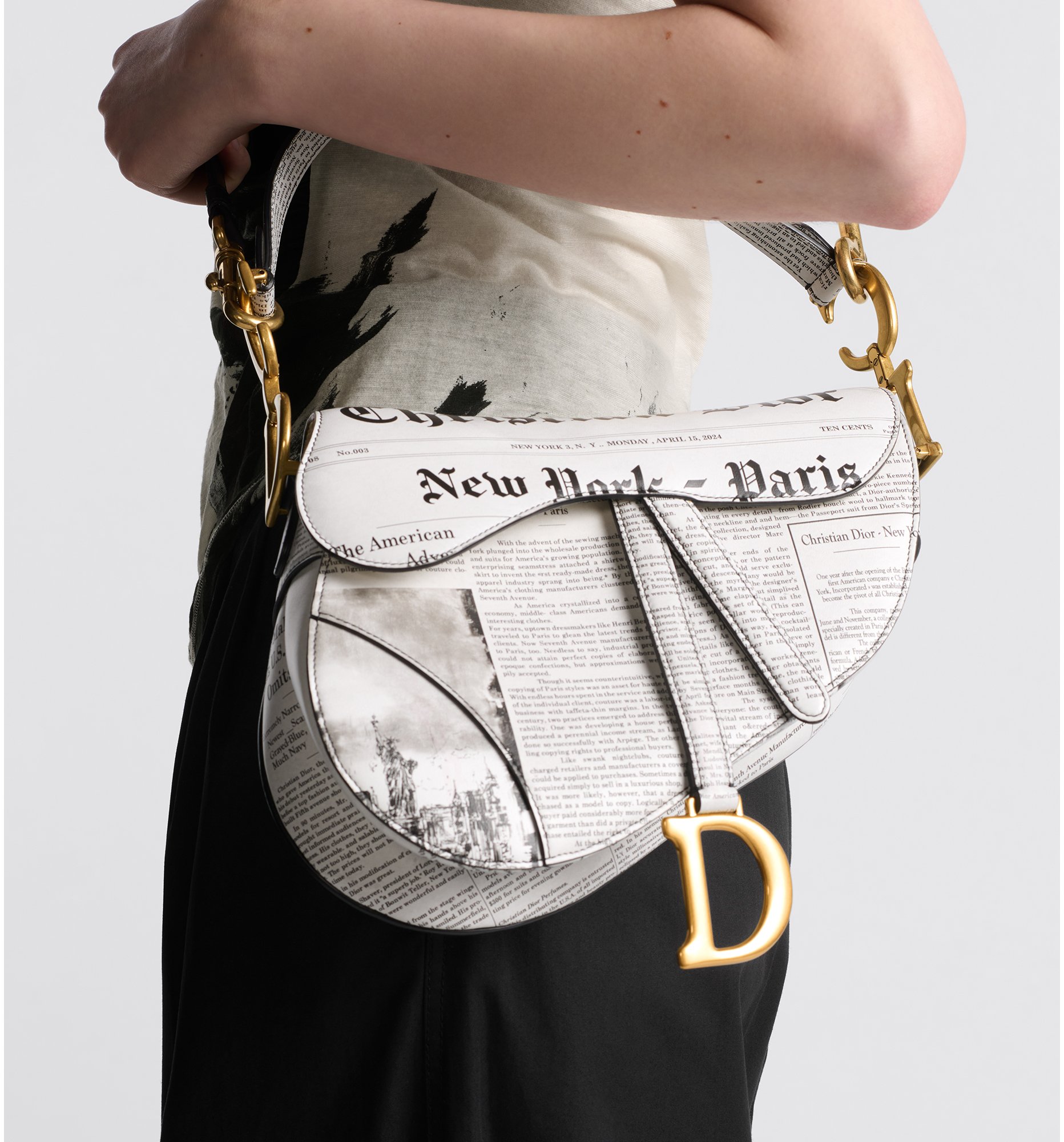 Dior newspaper bag new arrivals