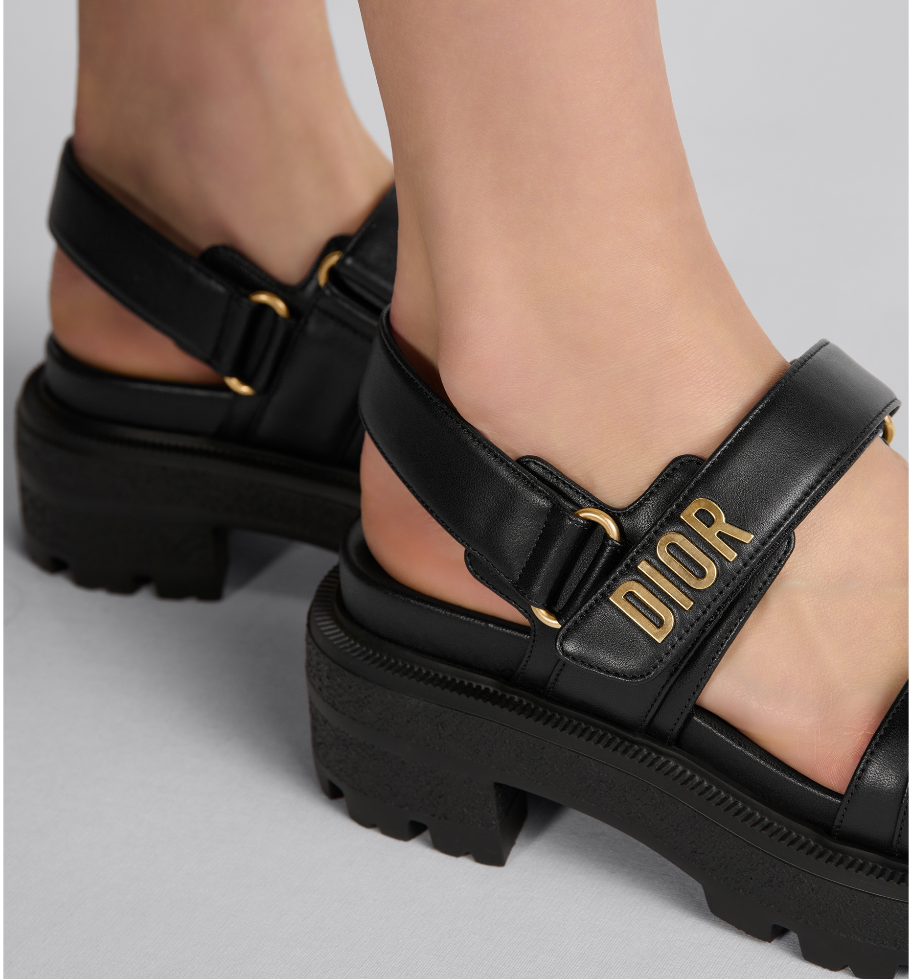 Christian dior platform sandals on sale