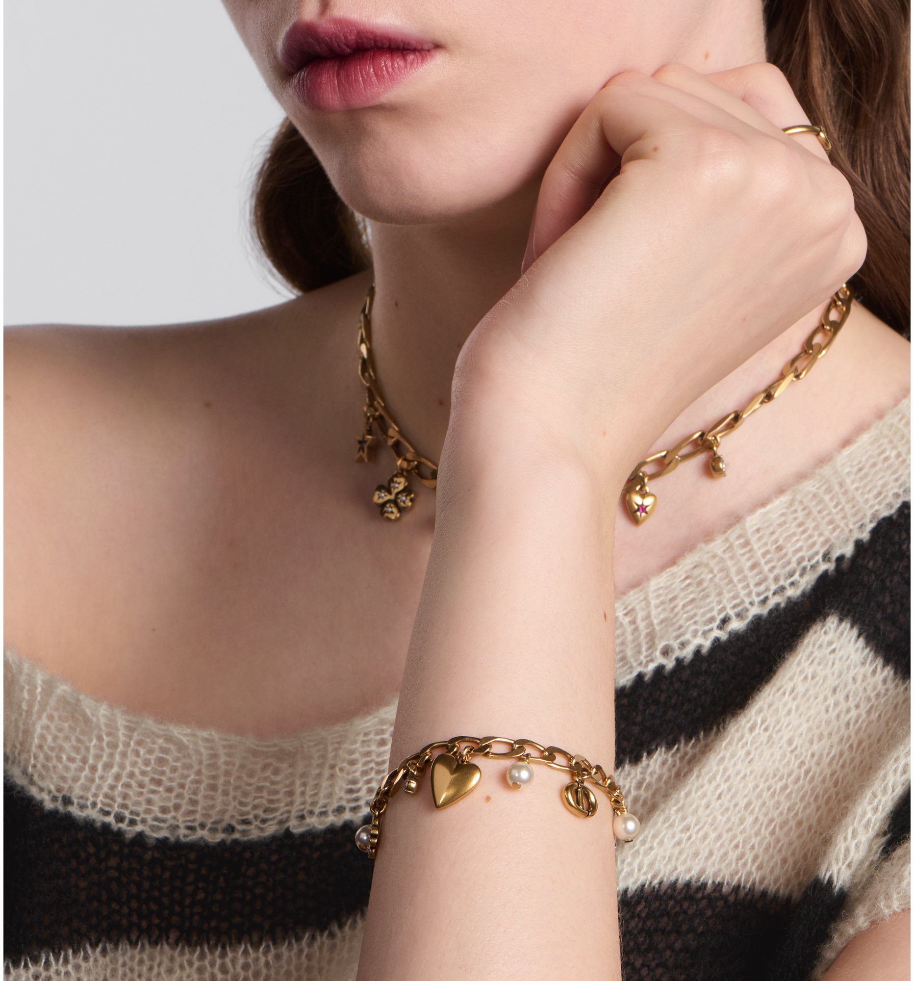 Dior lucky locket bracelet discount