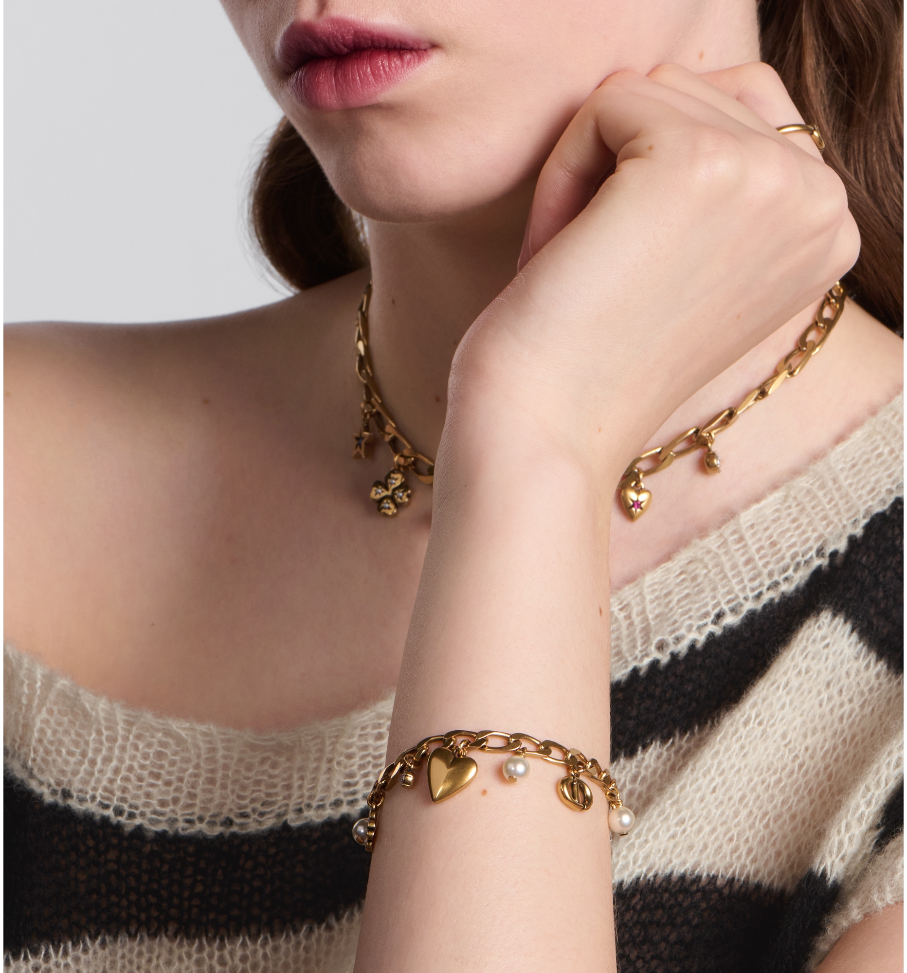 Christian dior charm bracelet clearance