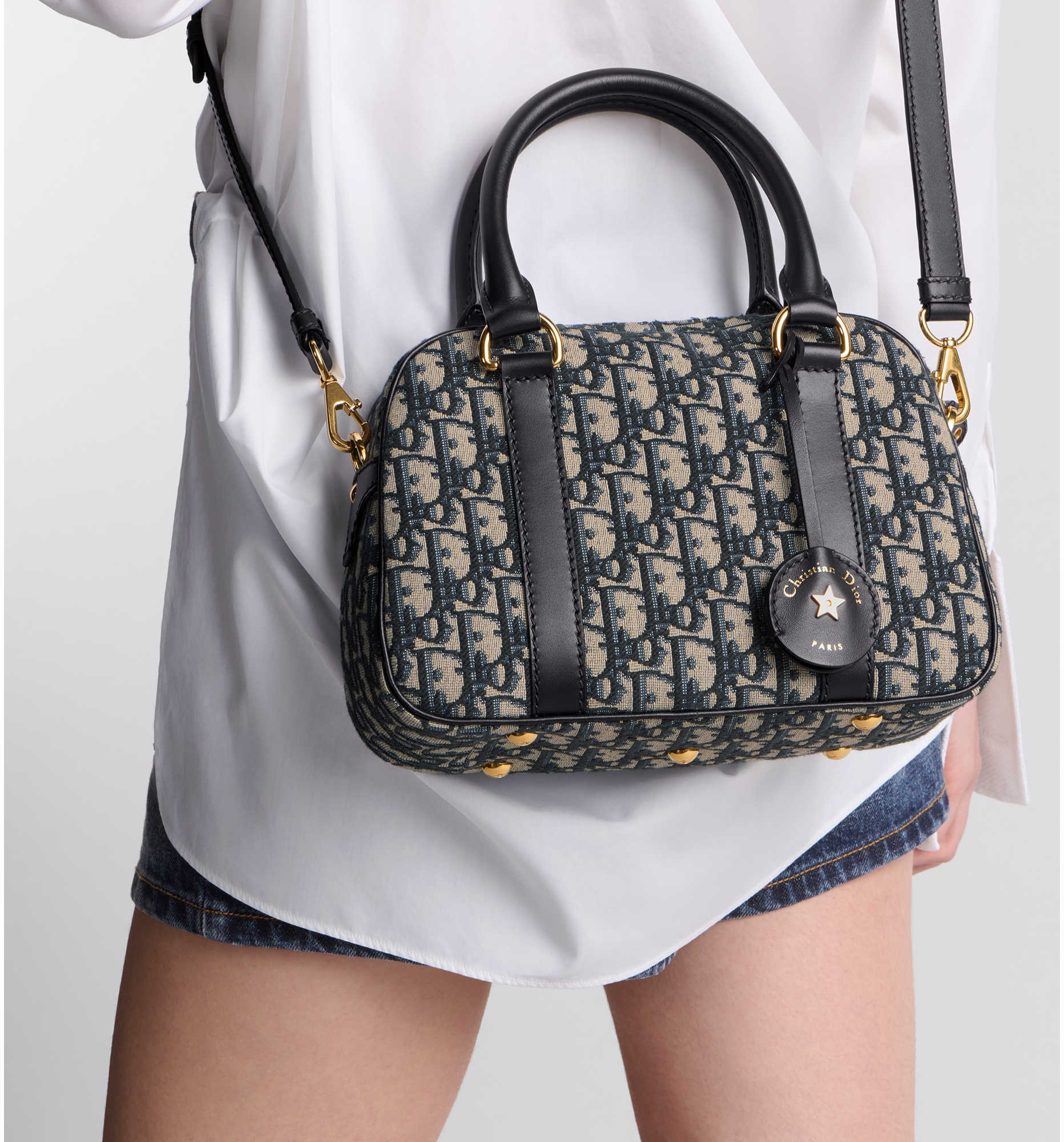 Dior bowling bag hot sale