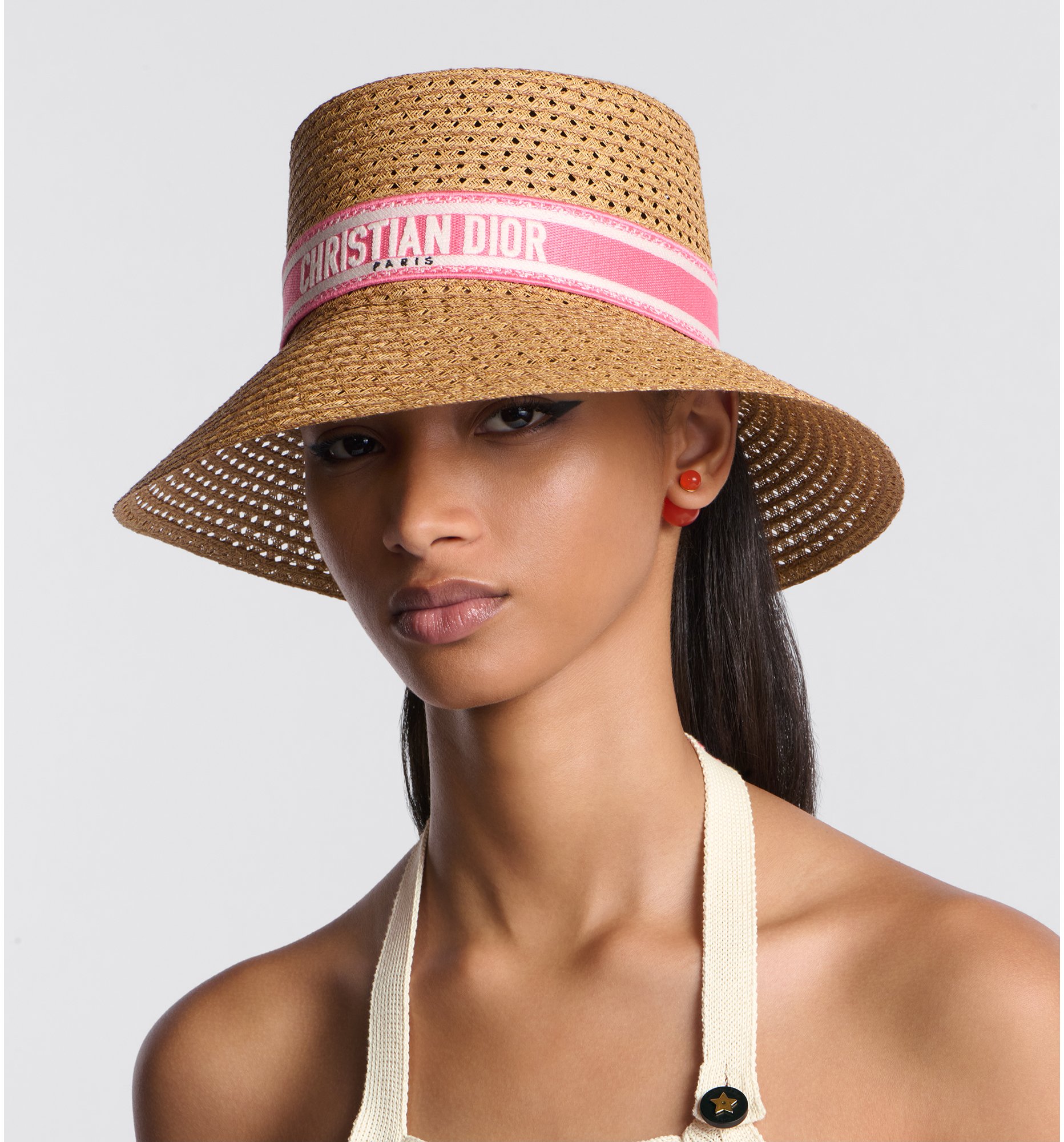 Dior beach hat deals