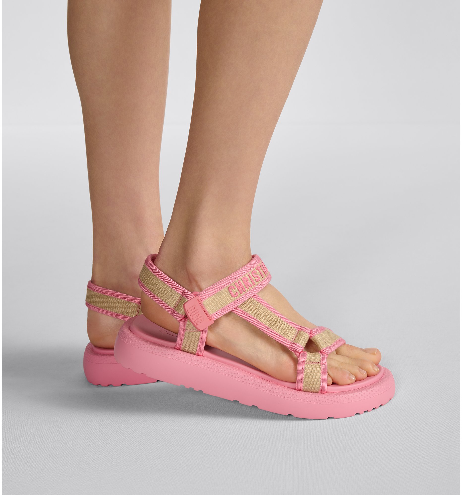 Dior scarf sandals online
