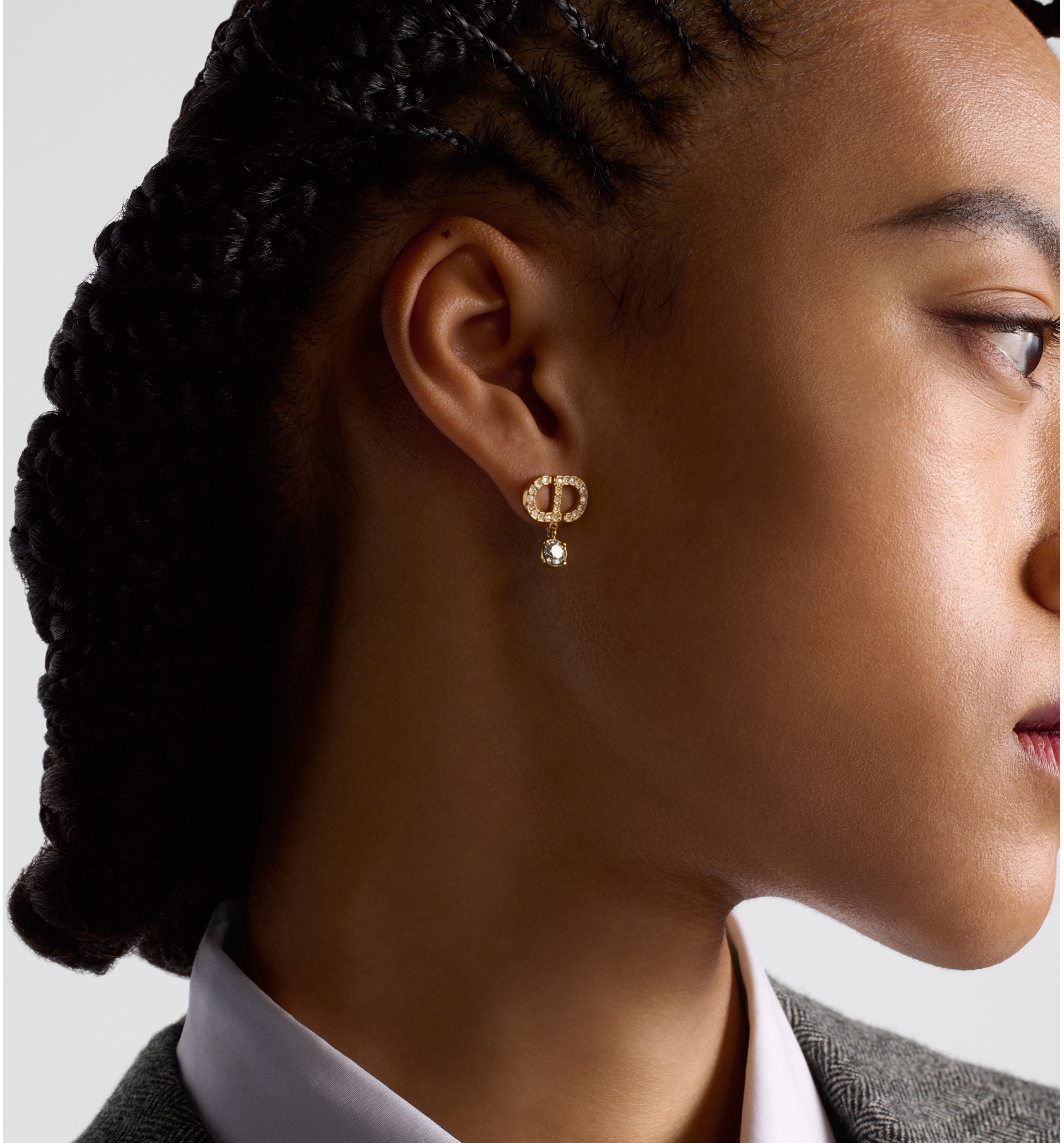 Dior cd earrings deals