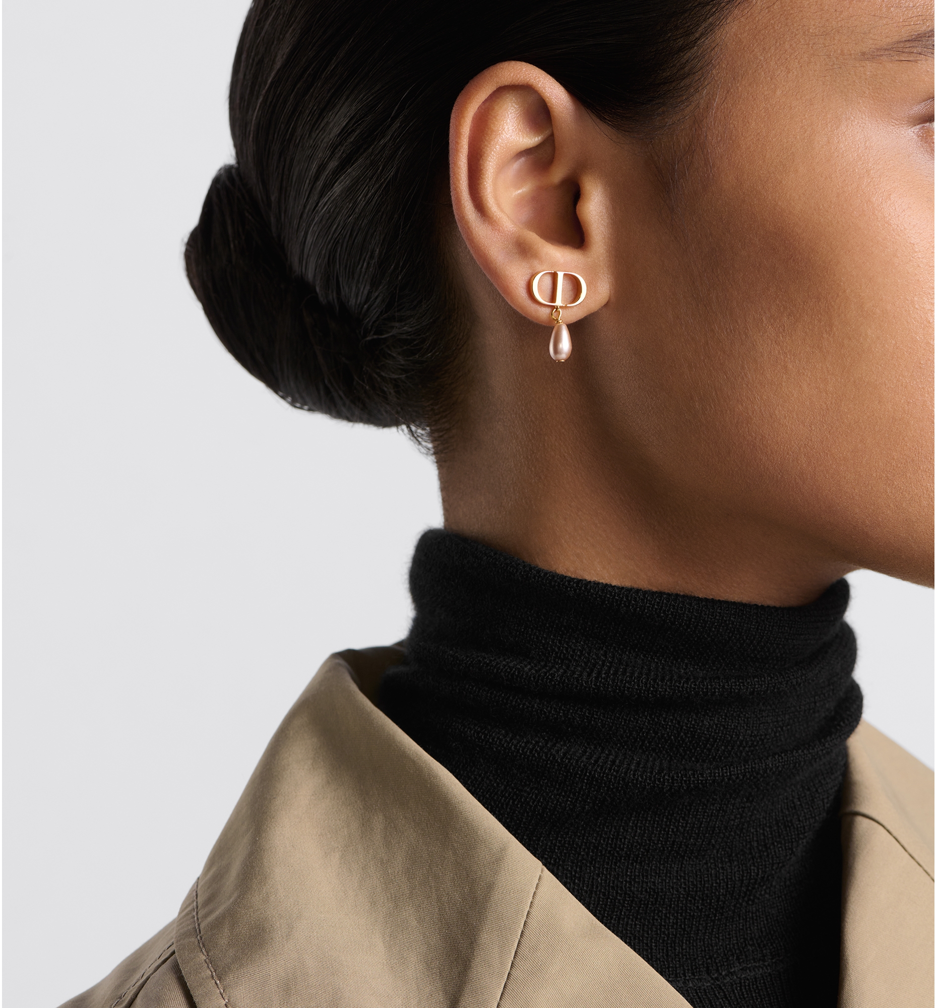 Dior cd earrings cheap