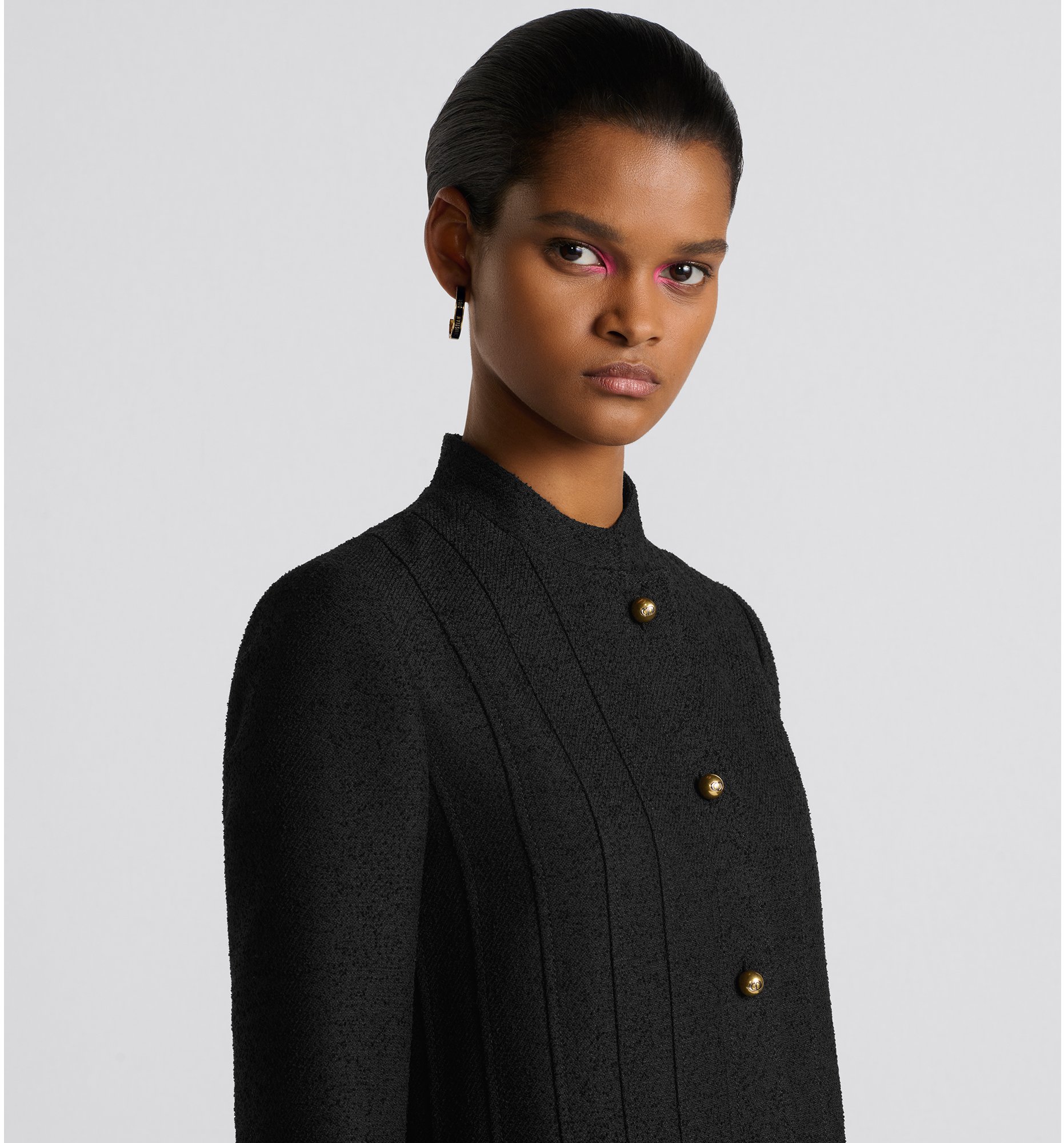Black peplum jacket uk store