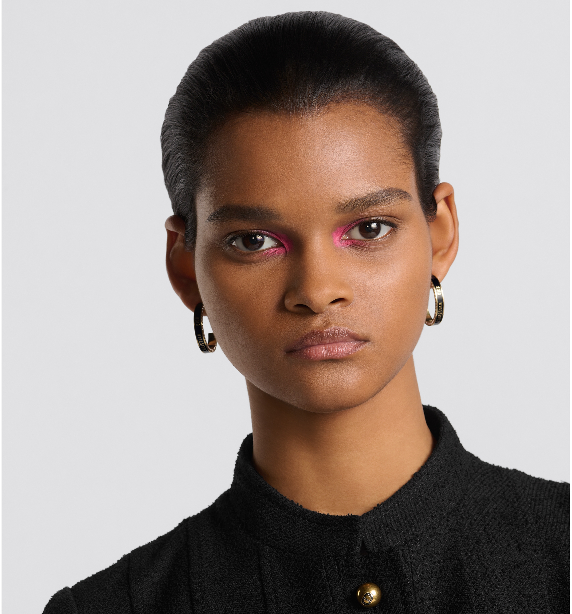 Christian dior hoop earrings shop