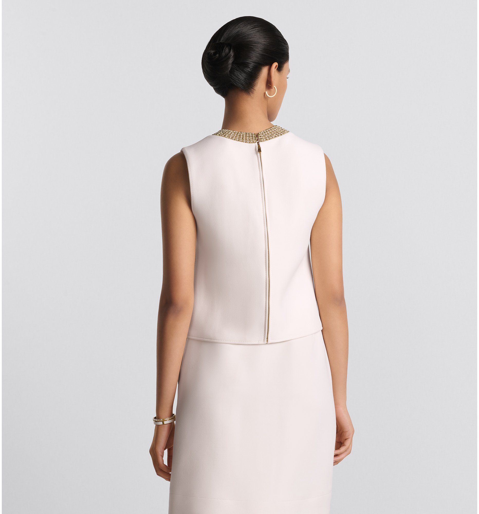 aria_look Embroidered Top Top shot view