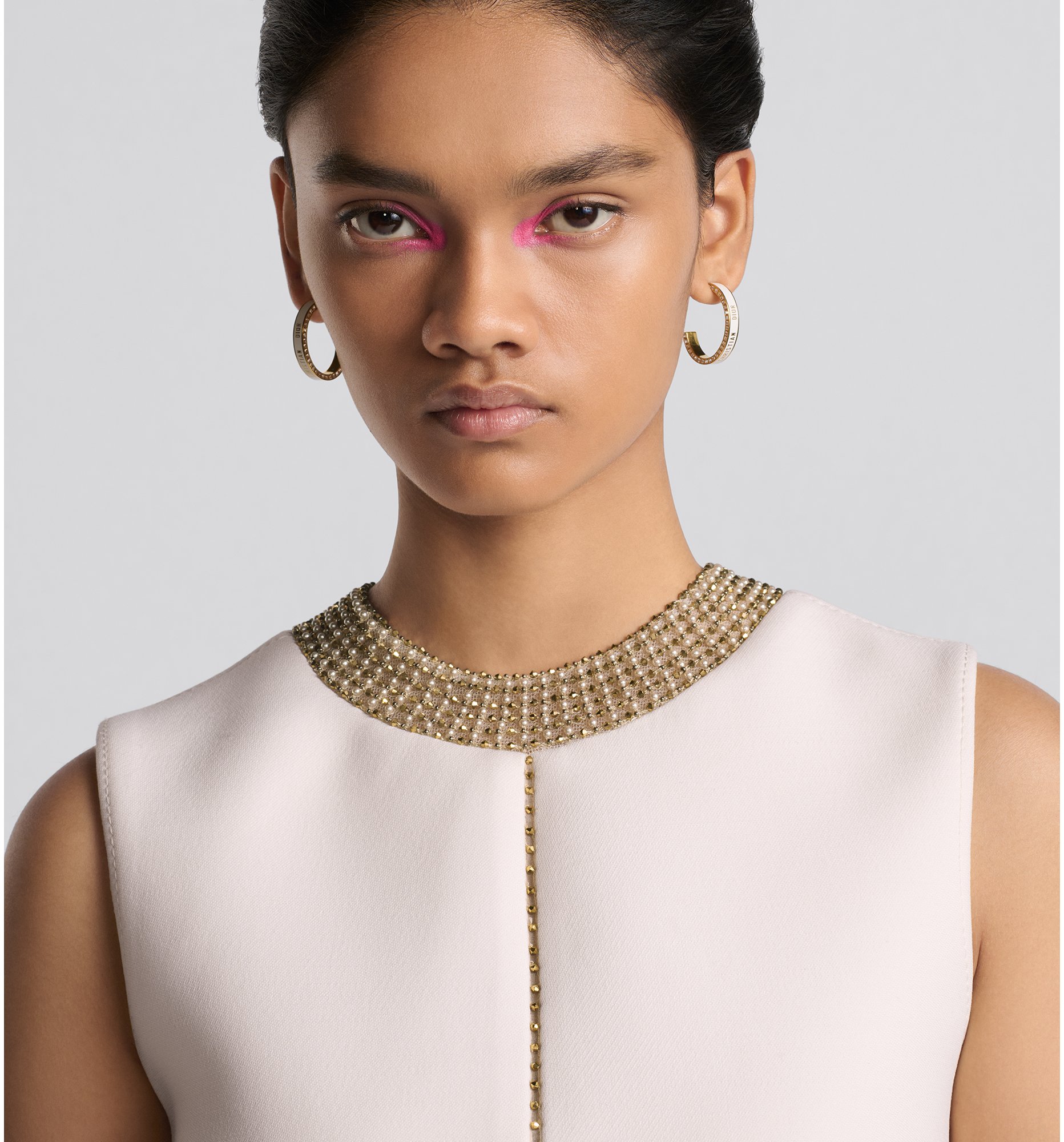 aria_look Embroidered Top Worn view cropped