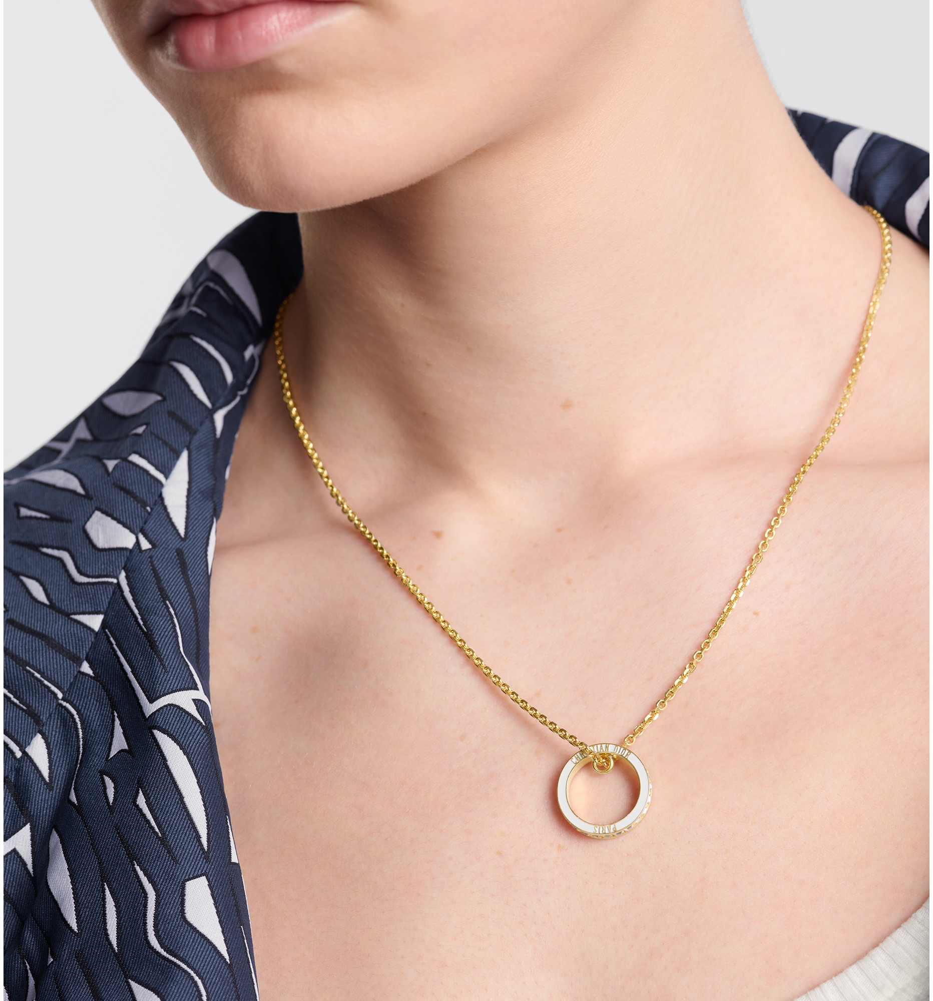 希少】Christian ちがい Dior ネックレス チェーン ロゴ