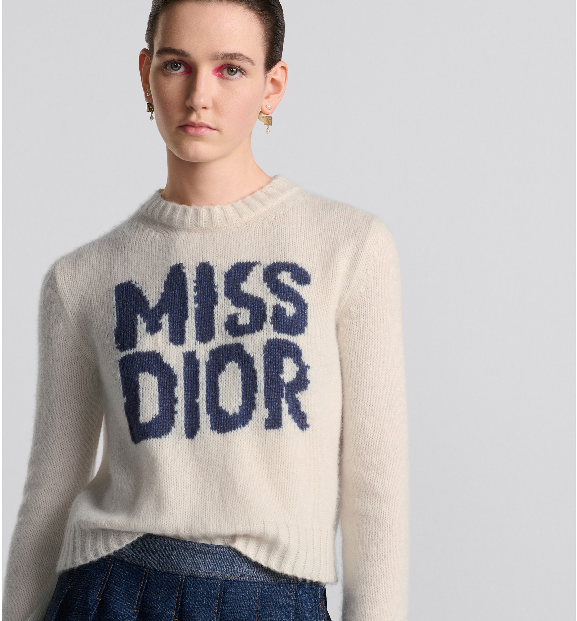 Dior knit sweater sales