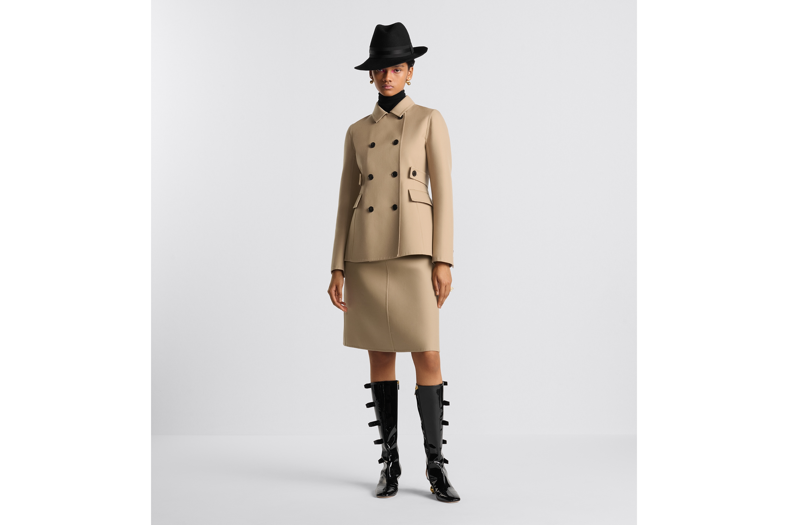 【ディオール】ウール　コート　42 ディオール】ウール コート 42 ディオール】ウール コート 42