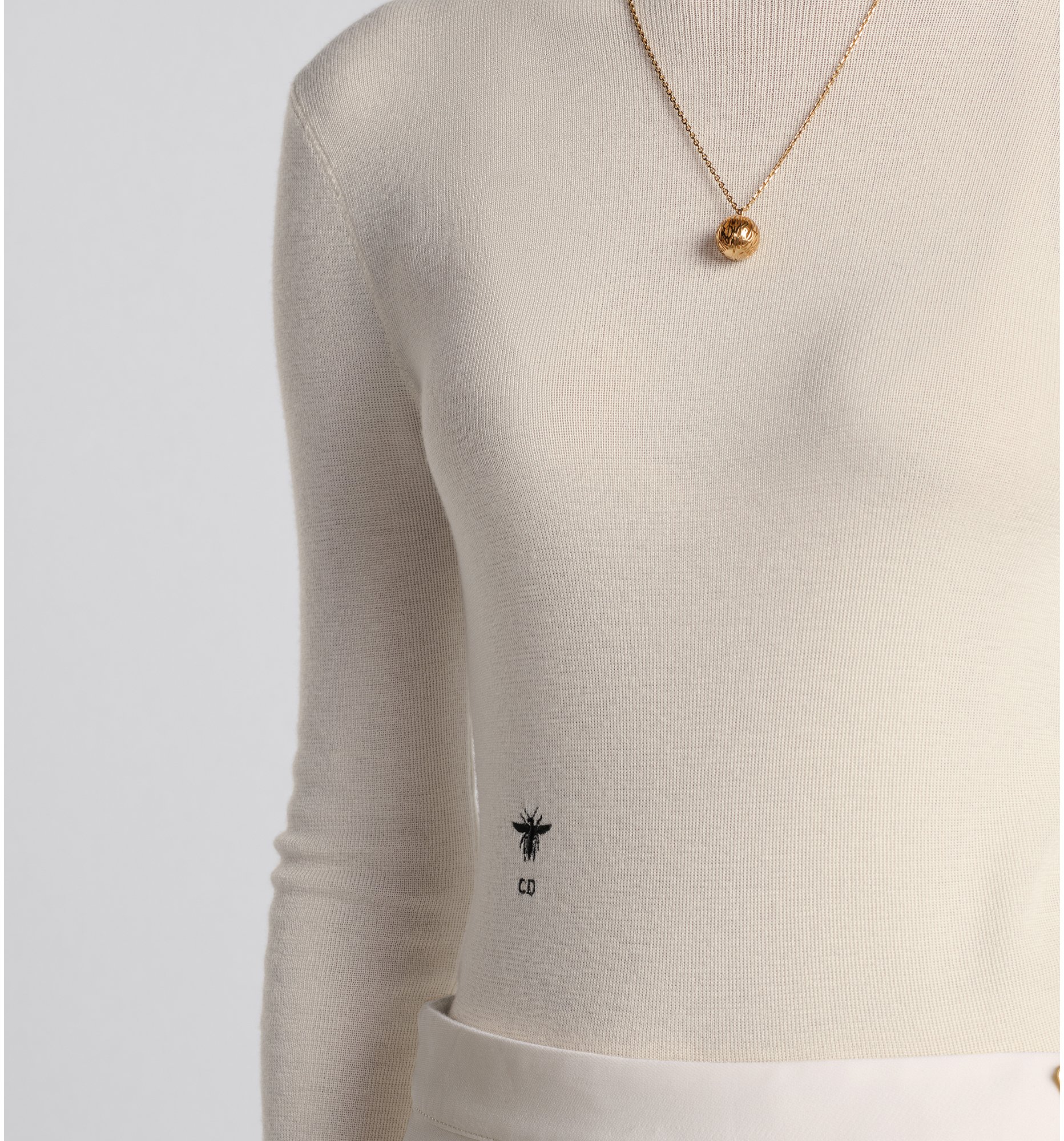 aria_look Turtleneck Sweater Worn view cropped