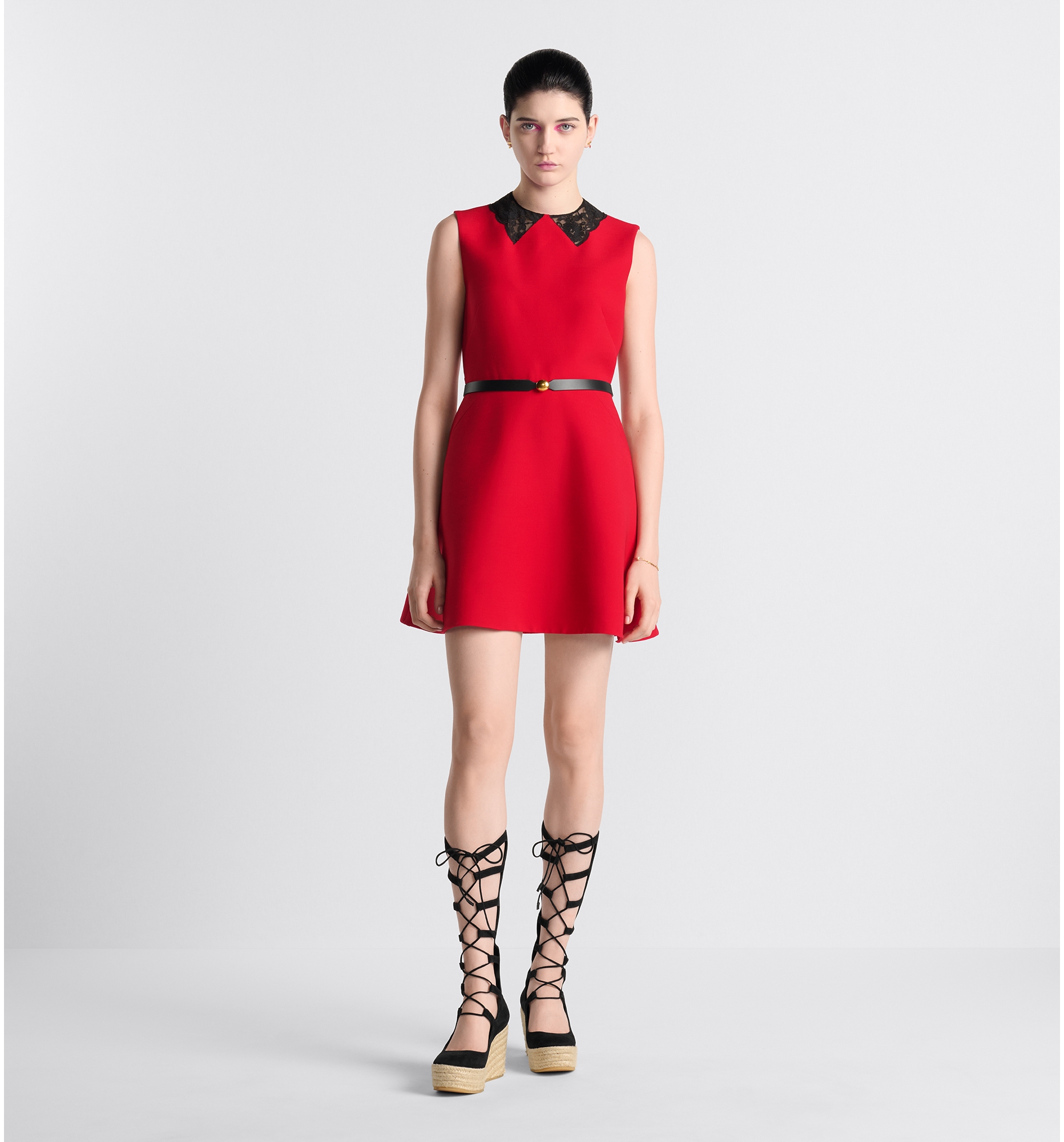 Dior red mini dress cheap