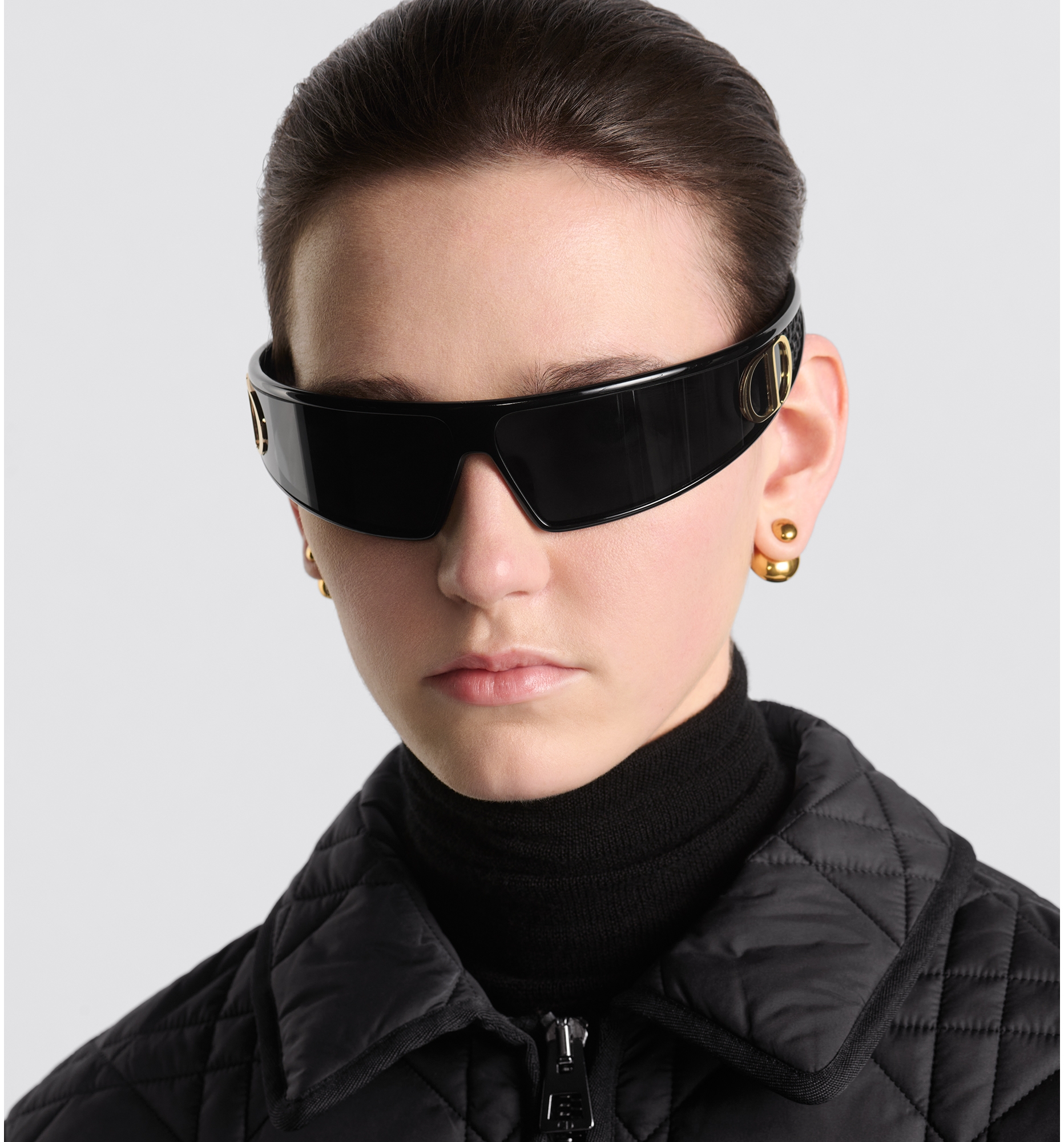 Black medusa ares visor sunglasses cheap