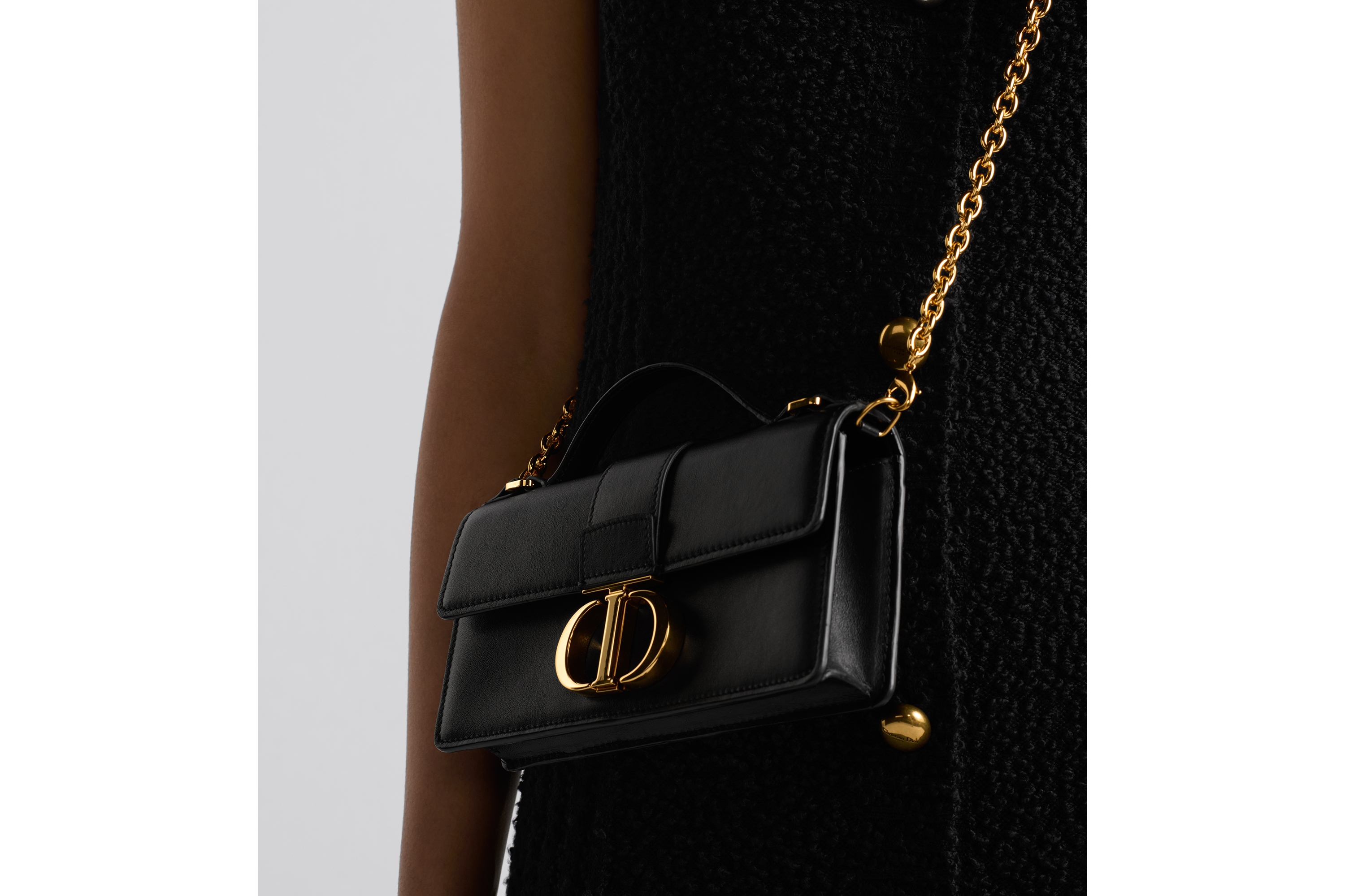 Look Miss Montaigne Mini Bag Black Smooth Calfskin E13