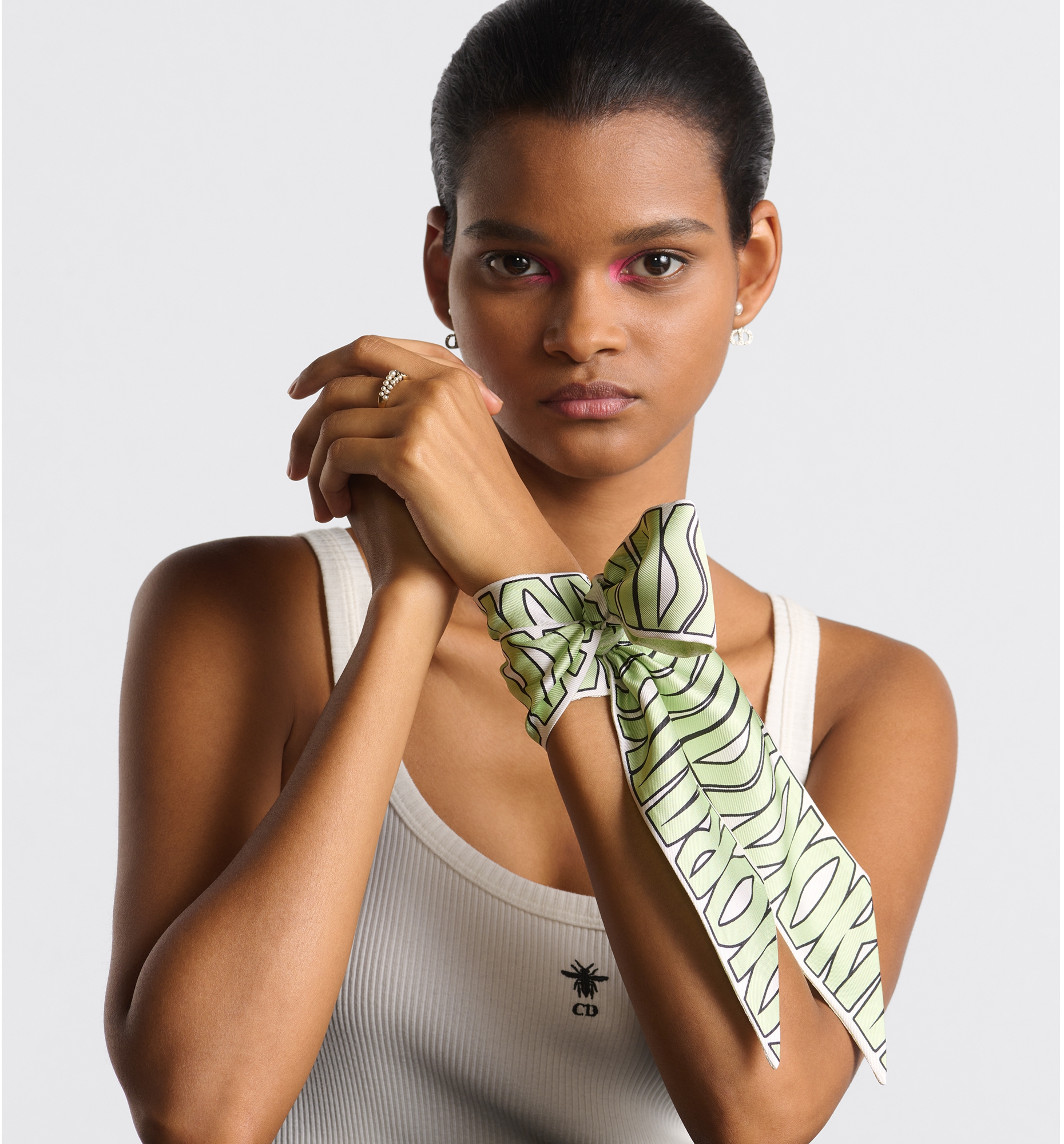 Miss Dior Allover Mitzah Scarf