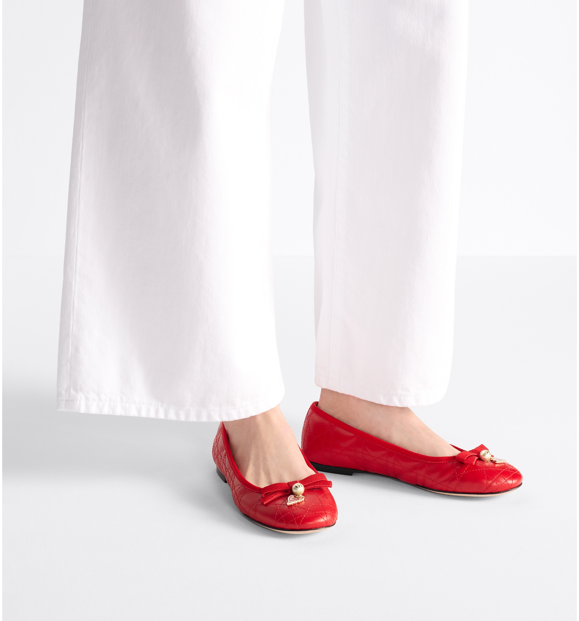 Dior flats sale sales