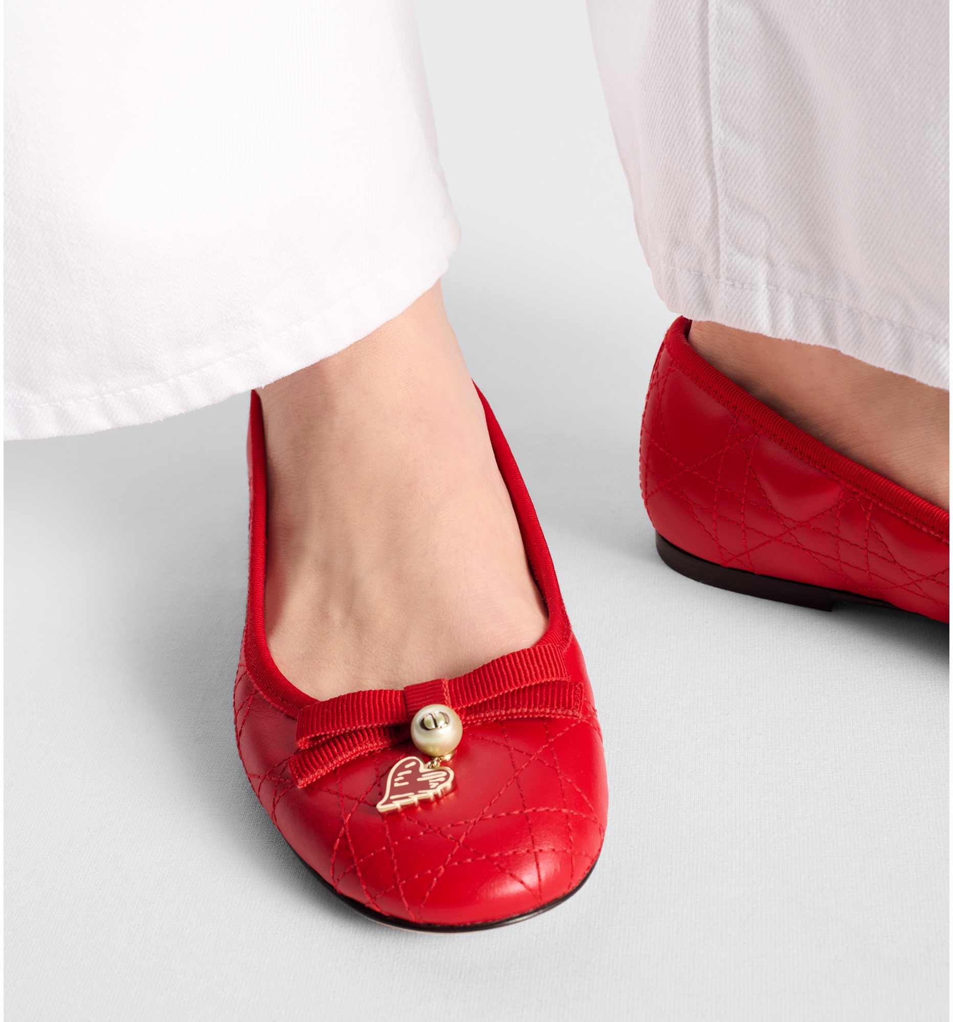 Dior ballet flats cheap