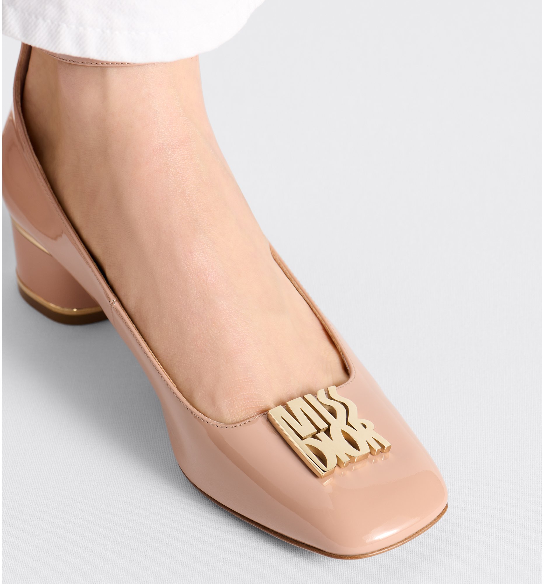 Miss Dior Pump 85mm In Deep Pink Cowhide 111357