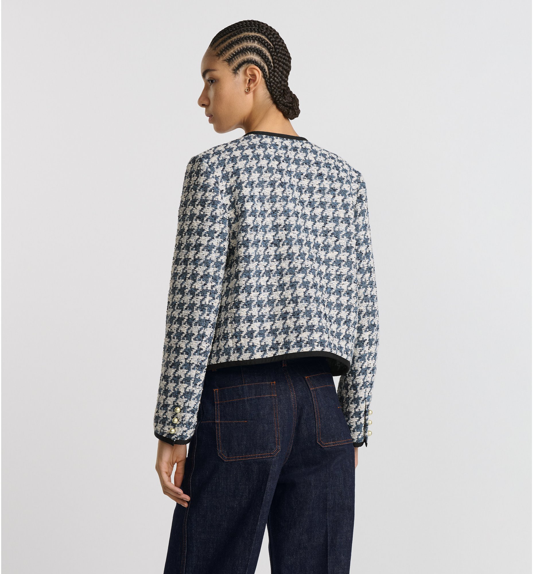 aria_look Cropped Jacket Top shot view