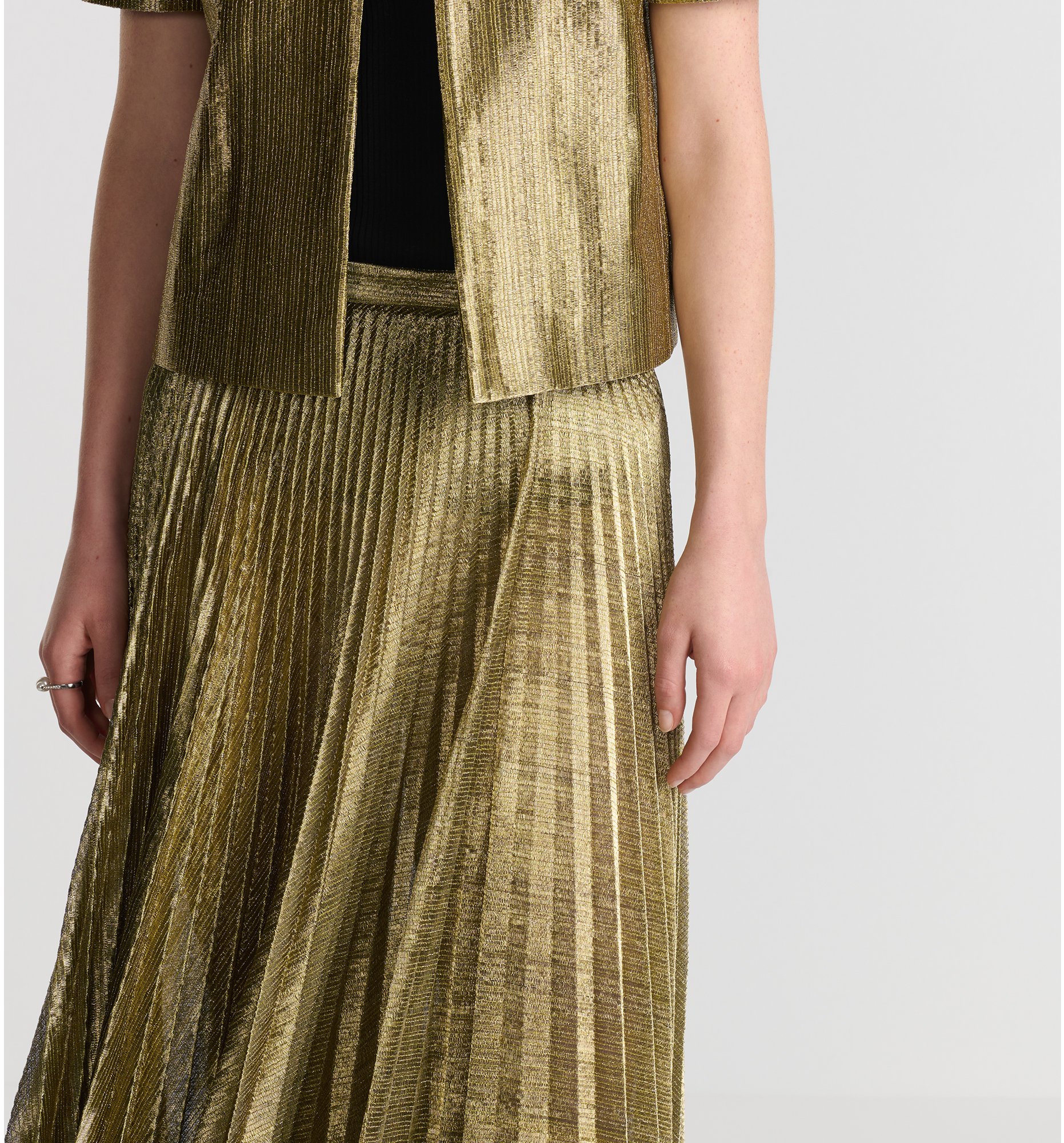 aria_look Kurzärmlige Dior Or Jacke aria_wornView