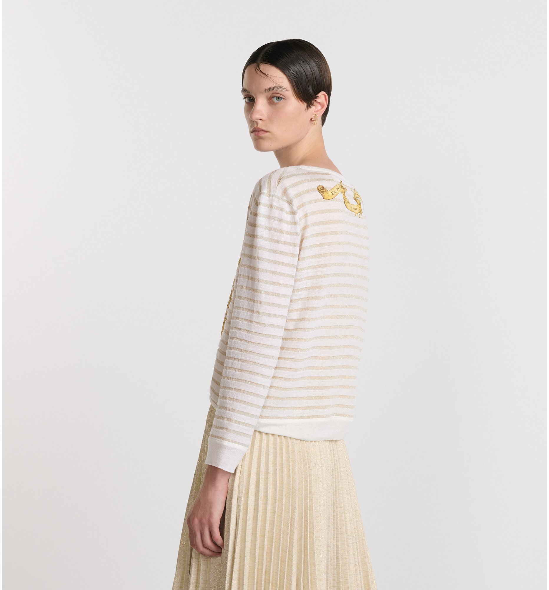 aria_look Dior Marinière 毛衣 aria_threeQuarterBackView