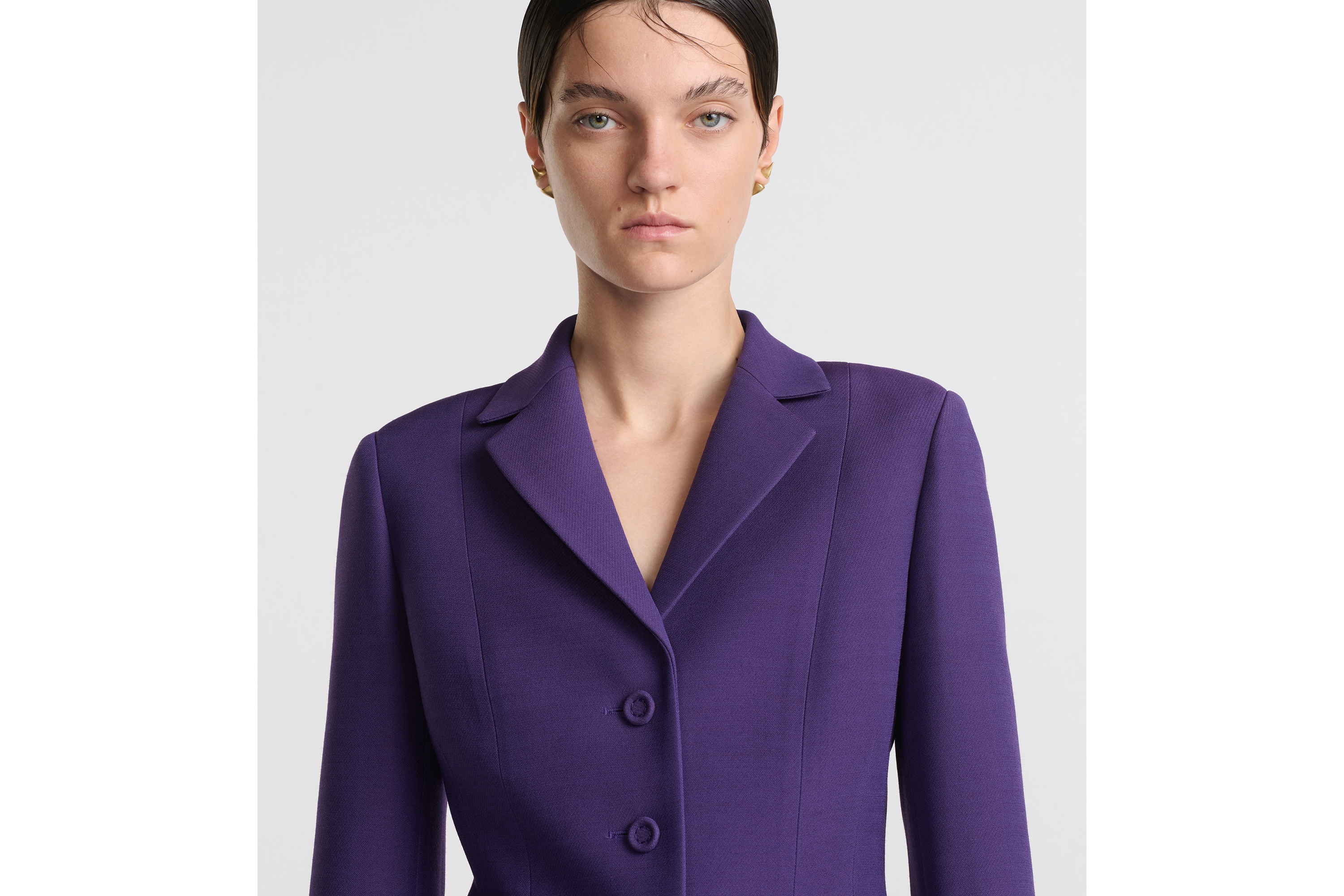 look_image_alt_prefix 30 Montaigne 바 재킷 바이올렛 울 실크 E12