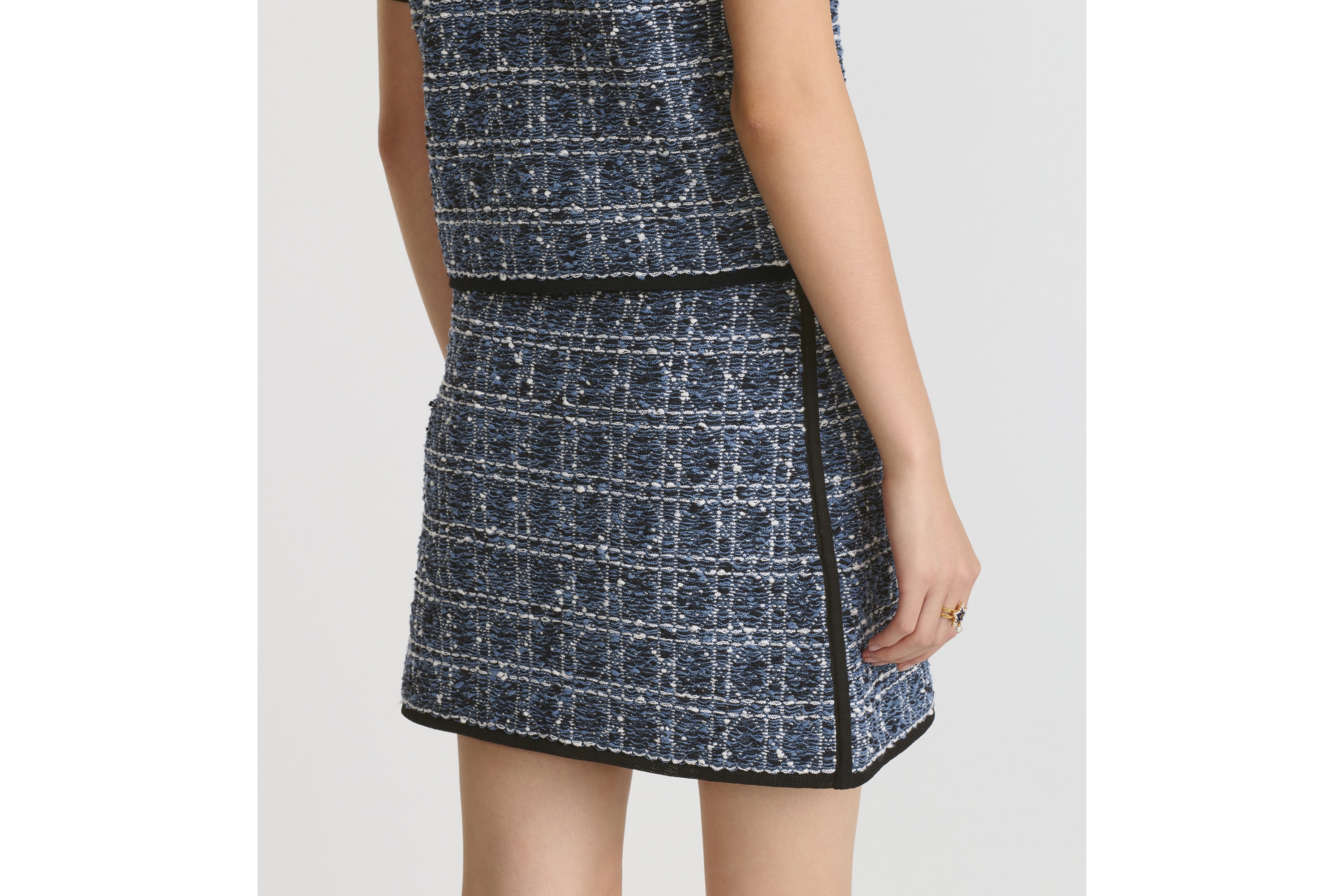 Cannage Miniskirt