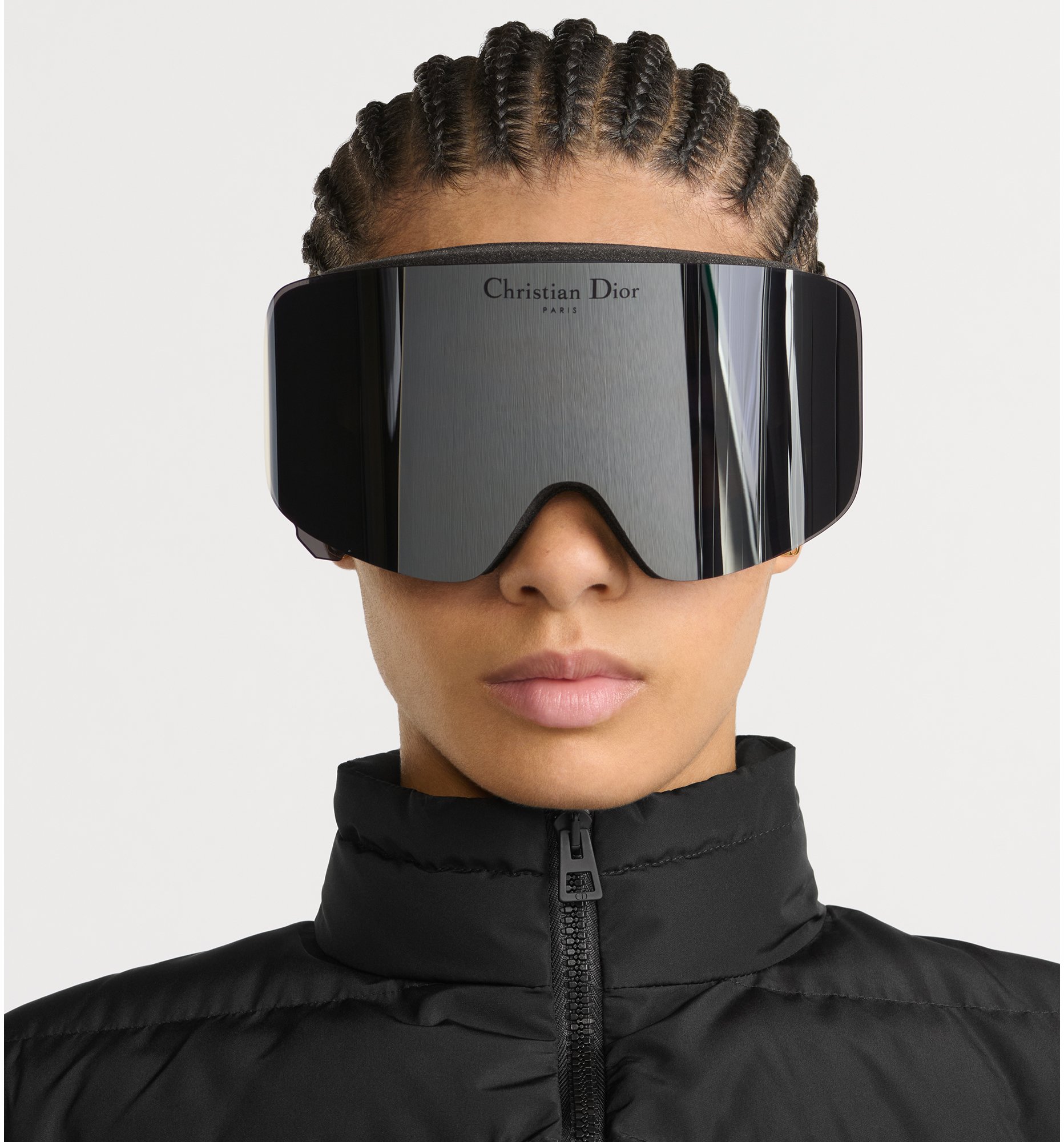DiorAlps M3U Maschera da sci blu opaco DIOR
