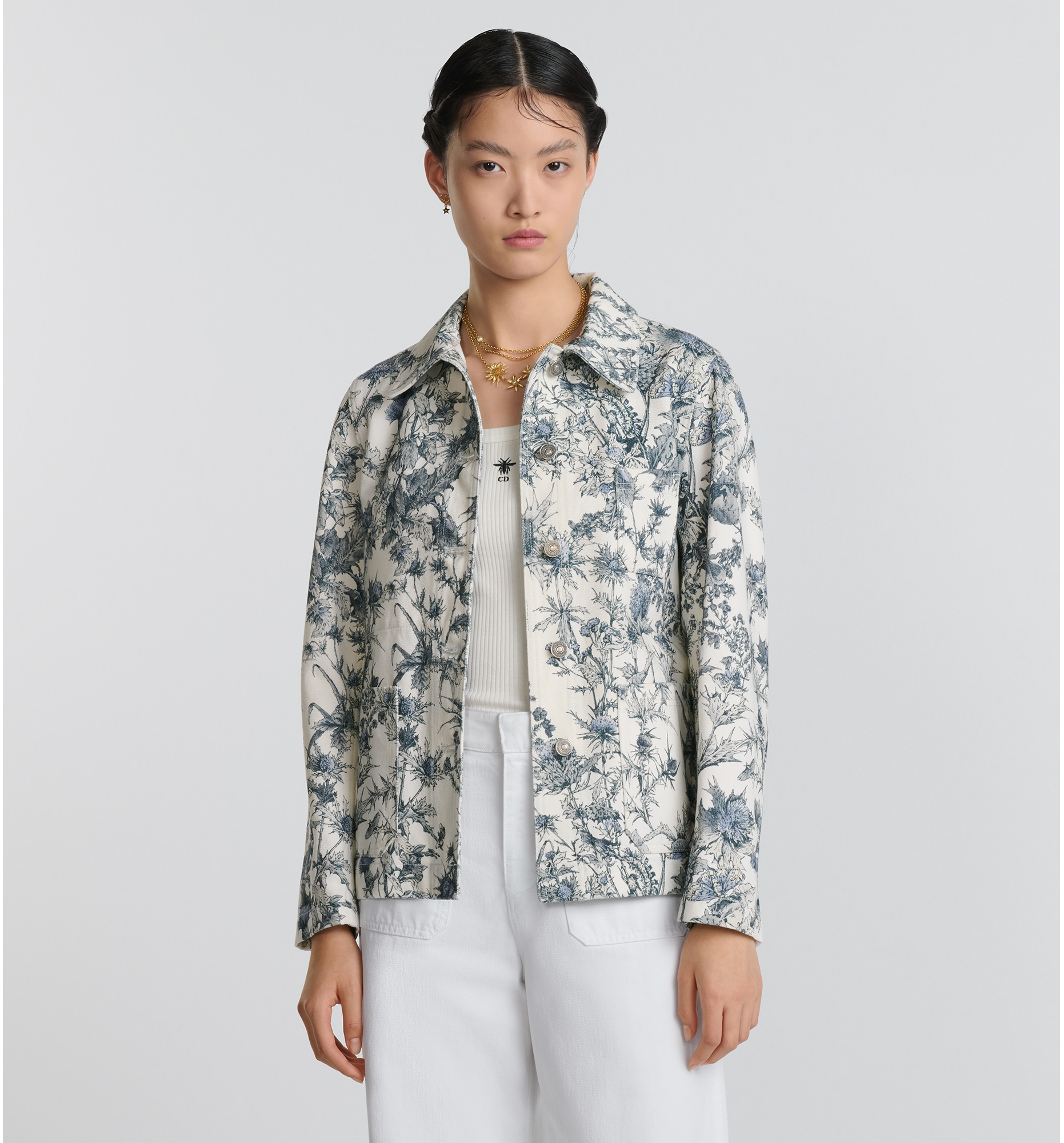 Dior print jacket clearance