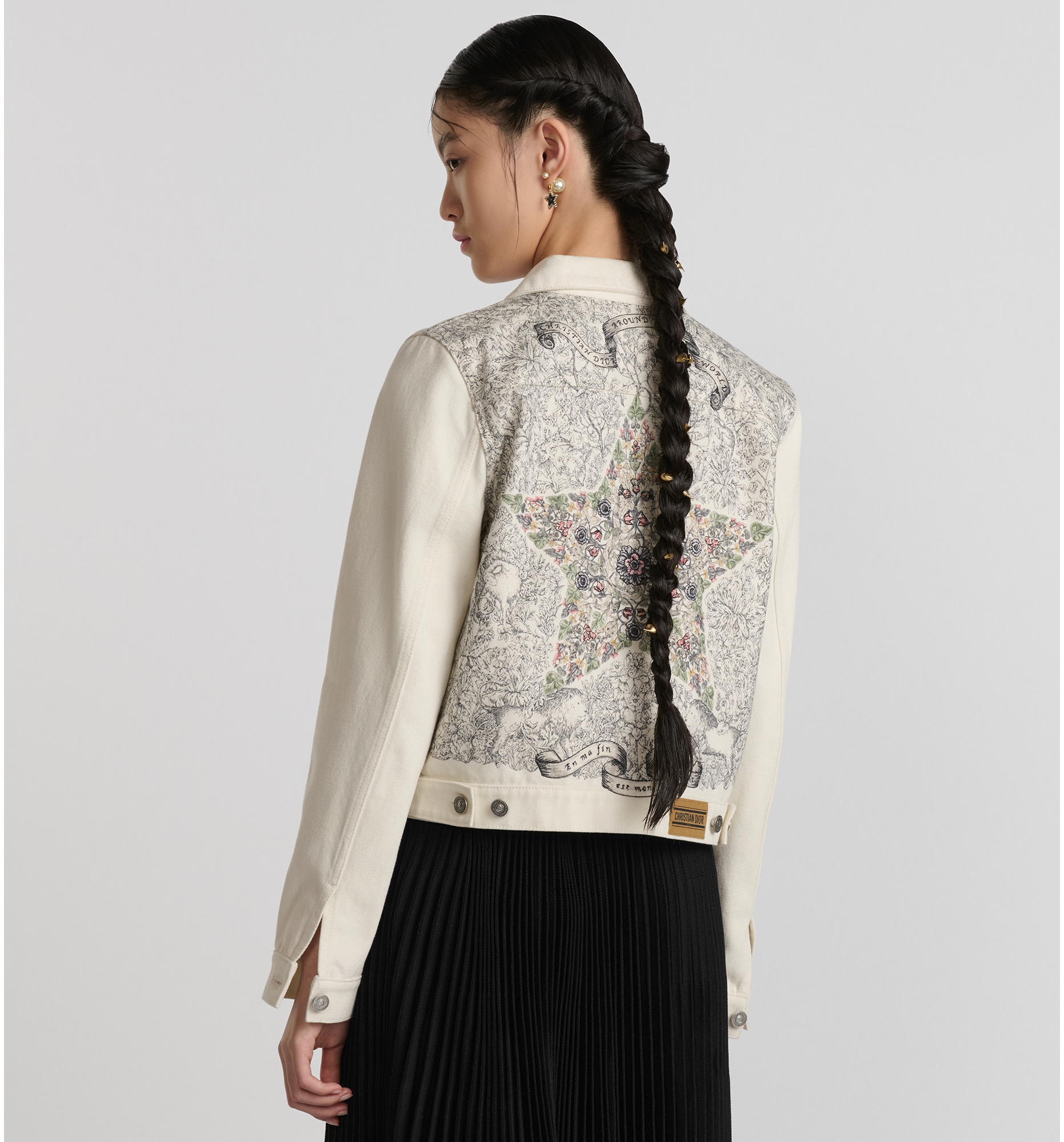 Dior print jacket store