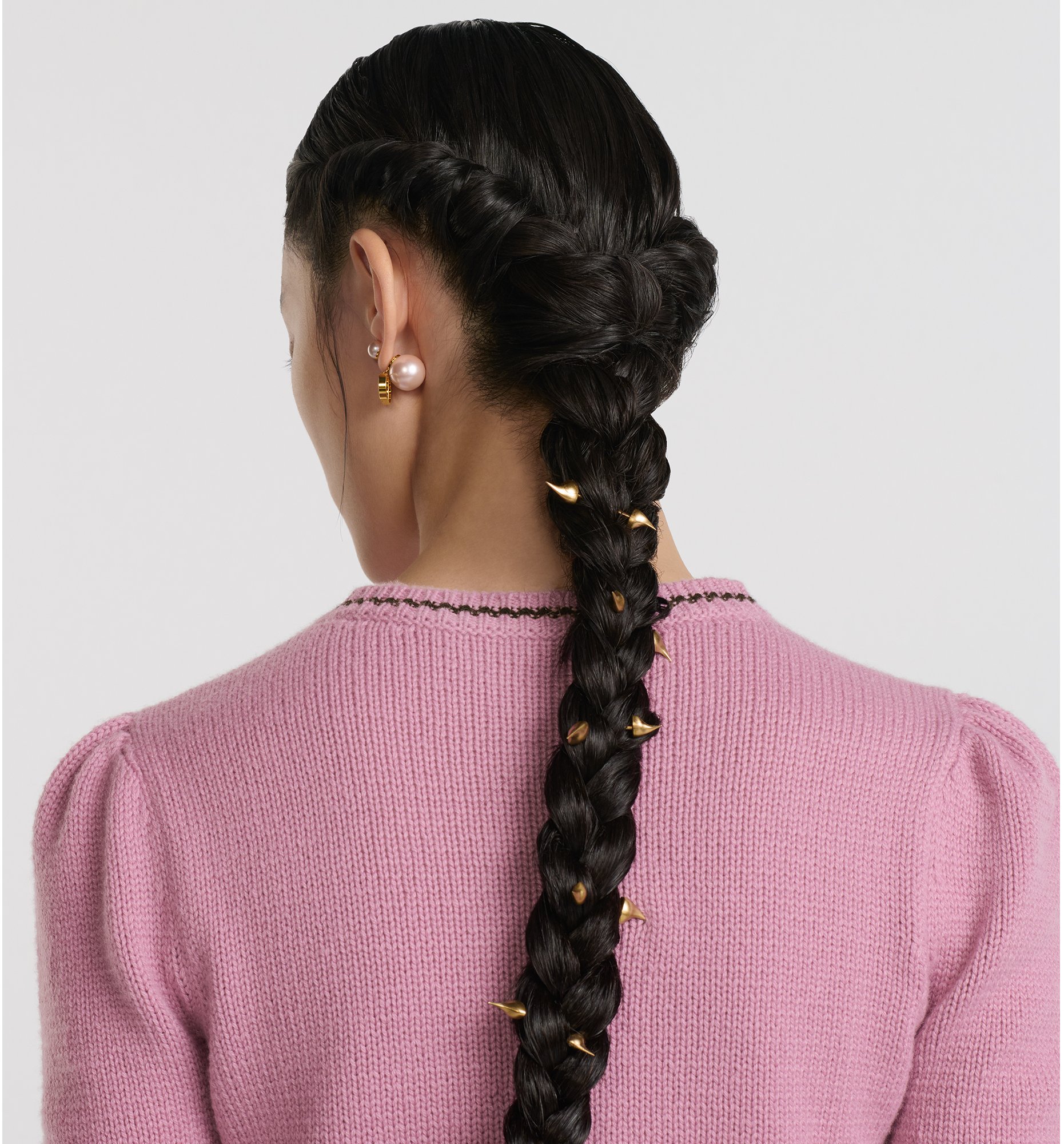 aria_look Short-Sleeved Sweater Top shot view