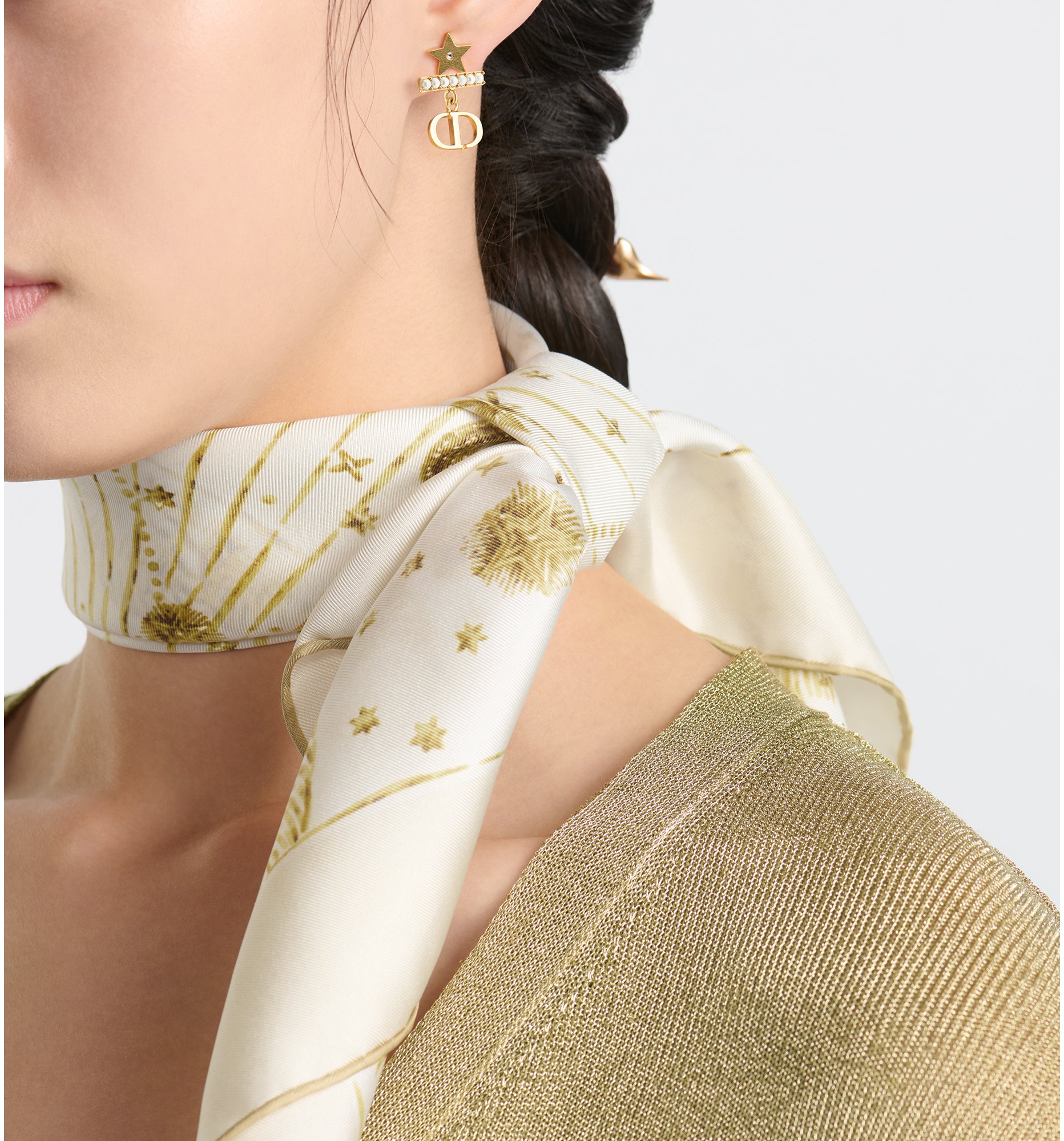 DIOR | Dior Astral 70 スクエアスカーフ シルクツイル