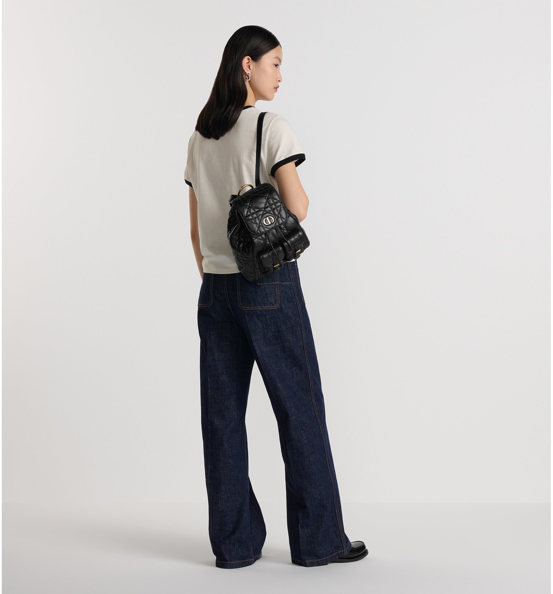 aria_look Medium Dior Caro Backpack