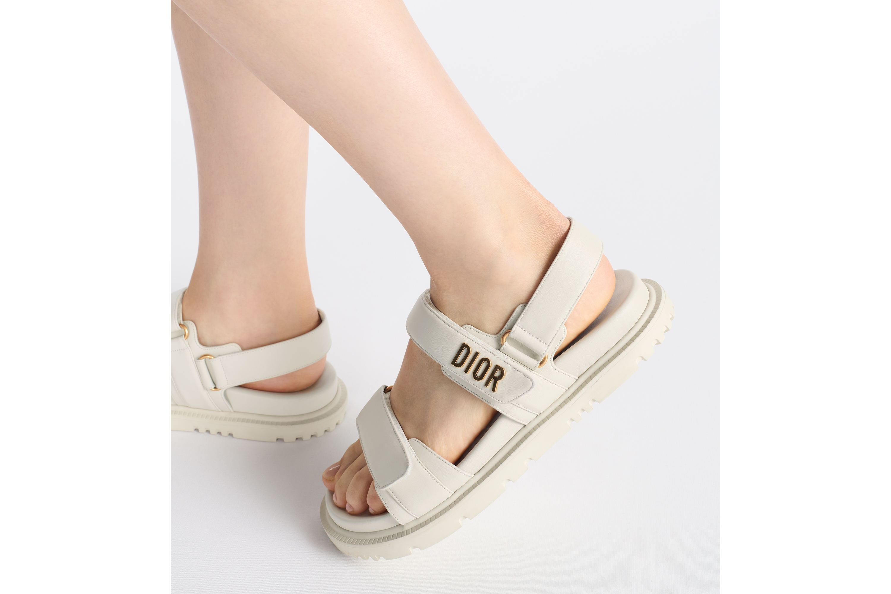 look_image_alt_prefix Dioract 涼鞋 白色羊皮 E15