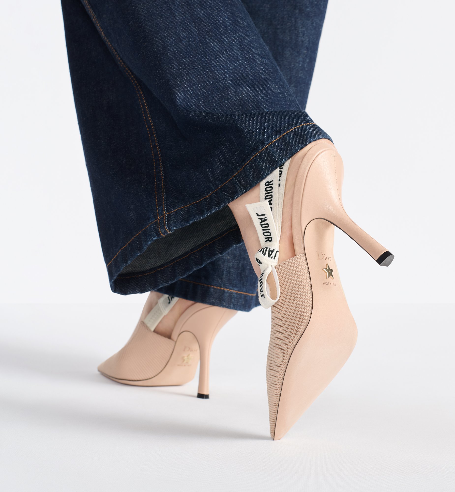 J'Adior Slingback Pump Nude Technical Fabric | DIOR J'Adior Slingback Pump Nude Technical Fabric | DIOR