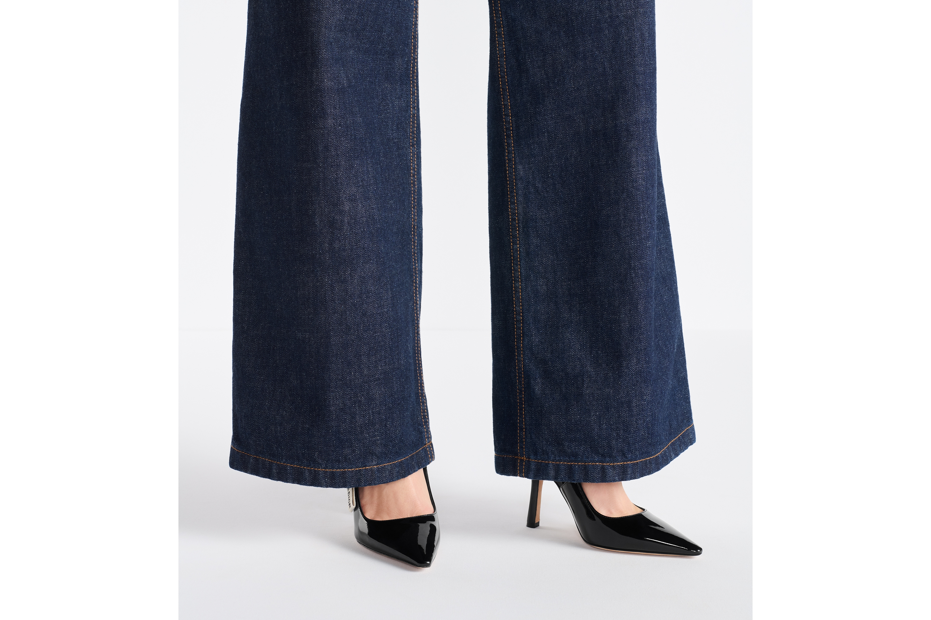 Look J'Adior Slingback Pump Black Patent Calfskin E14