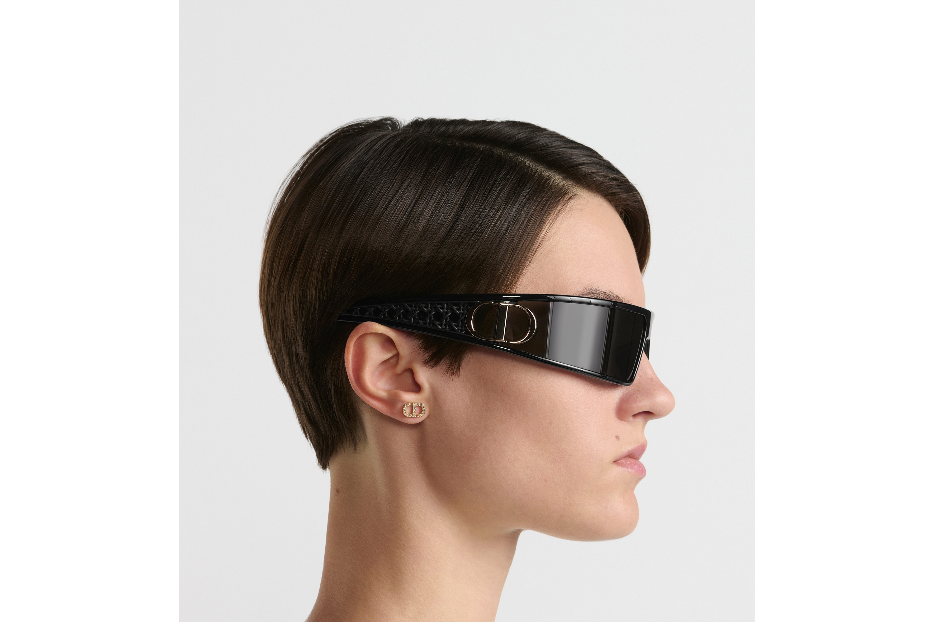 VeryDior M1U 黑色面罩式太陽眼鏡 E08