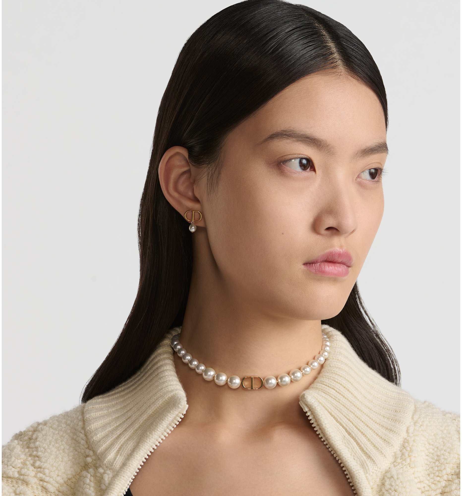 DIOR | 30 Montaigne ショートネックレス メタル & レジンパール