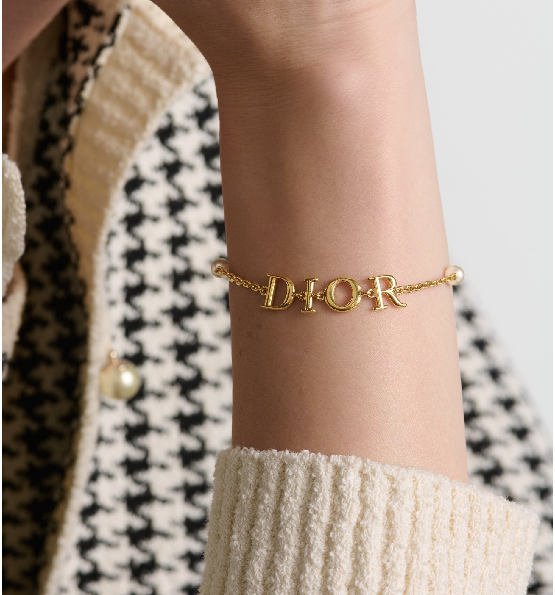 DIOR | Dio(r)evolution ブレスレット メタル & レジンパール