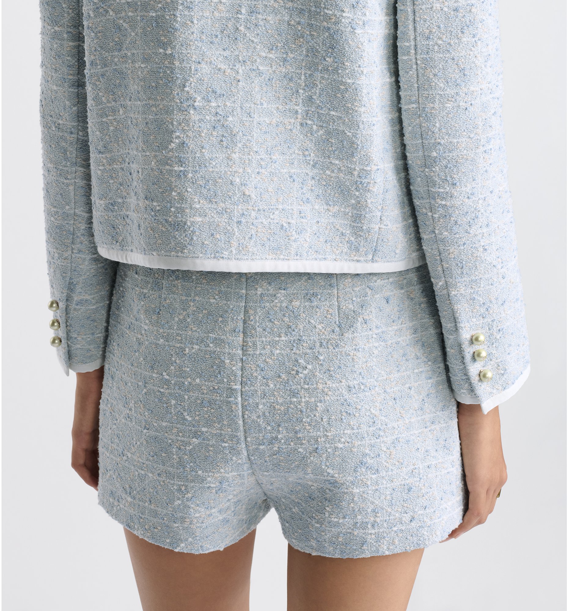 aria_look Short Macrocannage Vue portée croppée