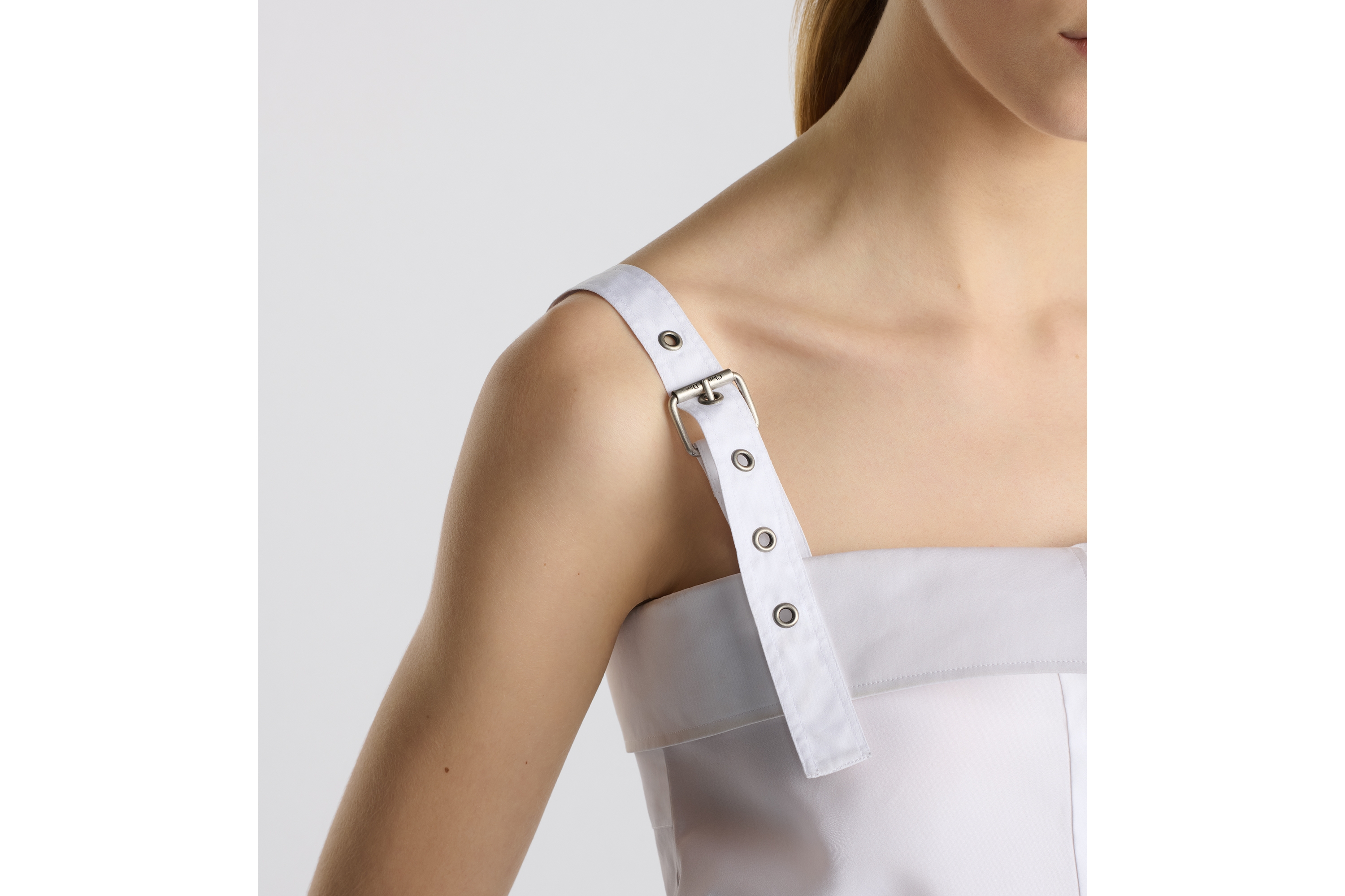 look_image_alt_prefix Bluse Baumwollpopelin in Weiß E12