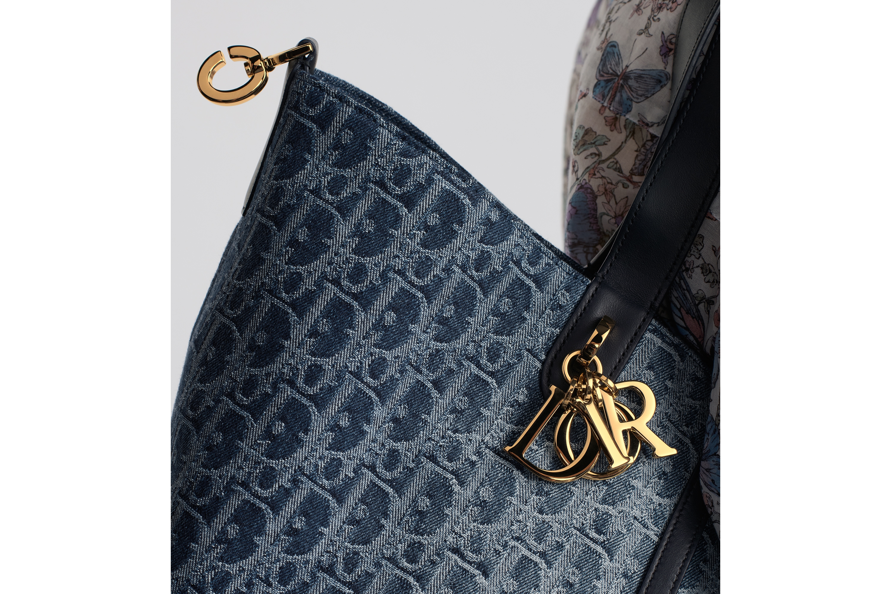 Dior Toujours バッグ ミディアム デニム ディオール オブリーク ジャ