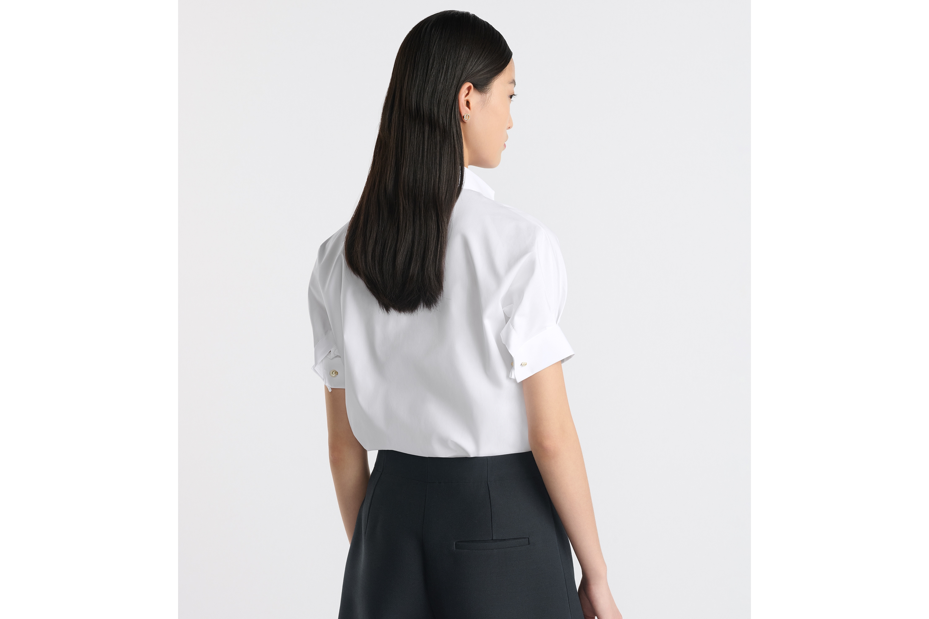 Blouse with Puff Sleeves