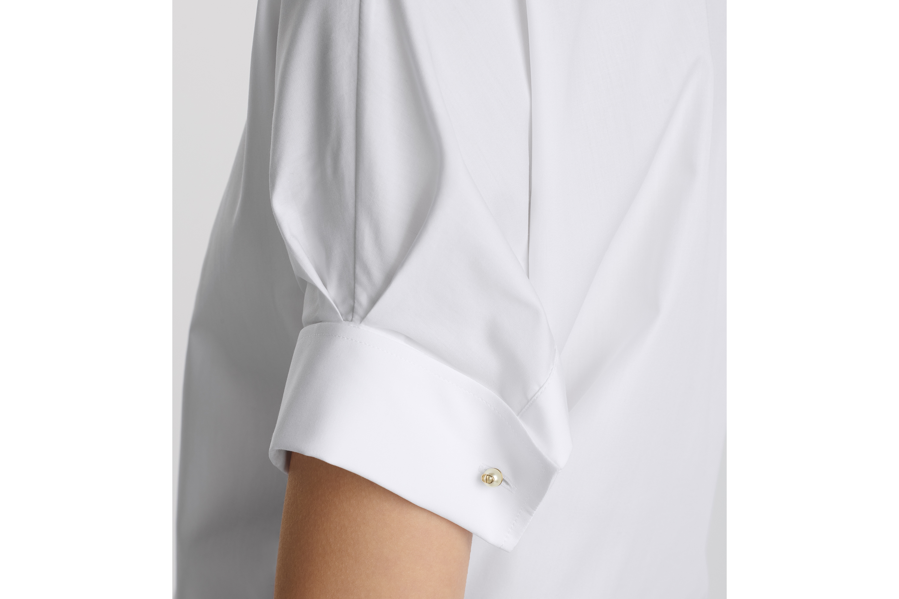 Blouse with Puff Sleeves
